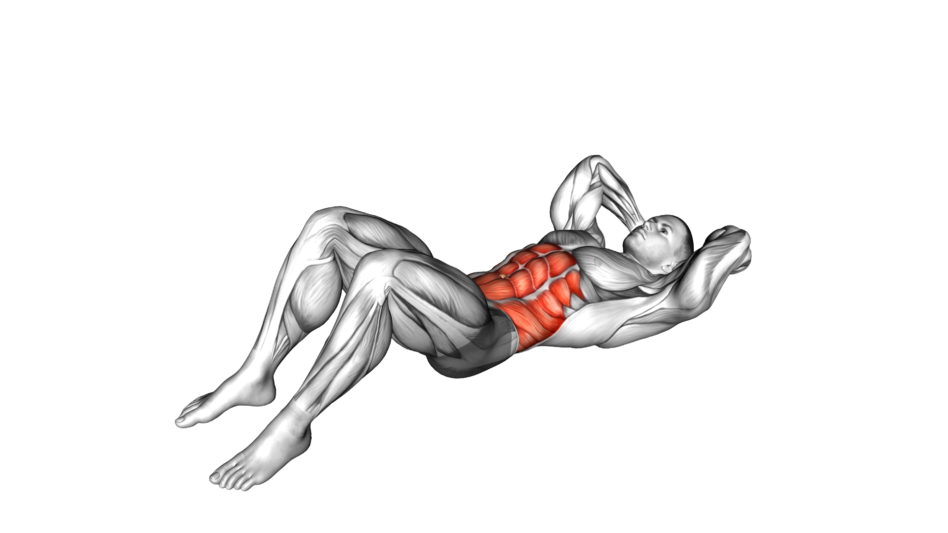 Crunch Floor exercise demonstration