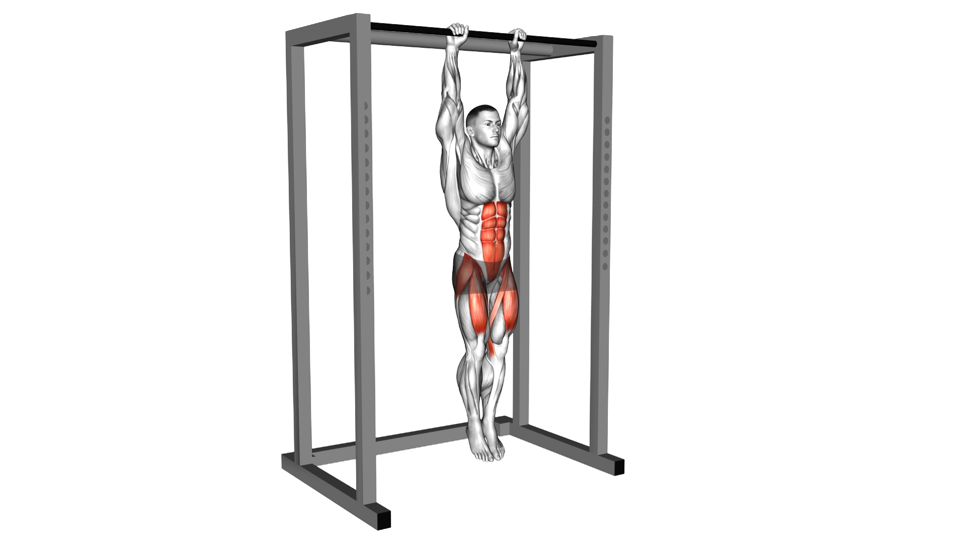 Hanging Straight Leg Raise exercise thumbnail
