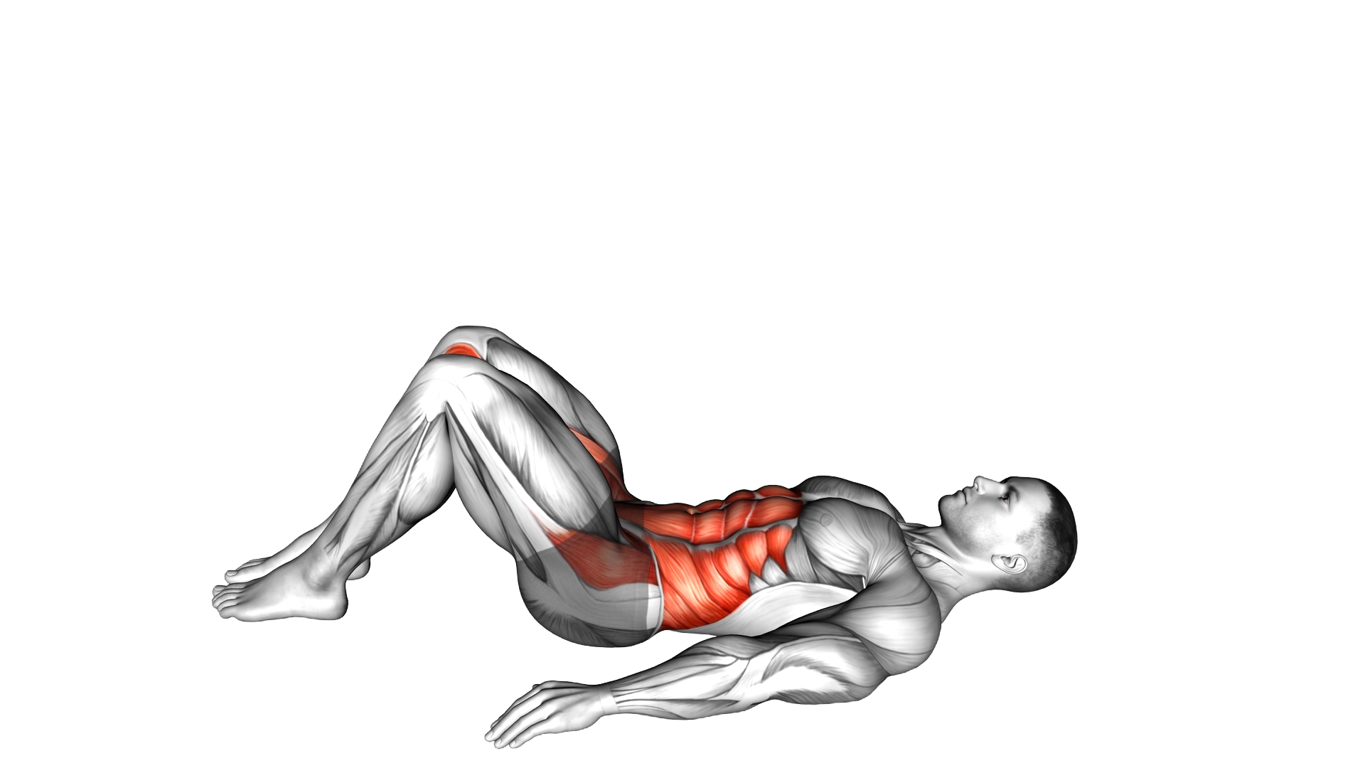 Hip Raise (bent knee) exercise thumbnail