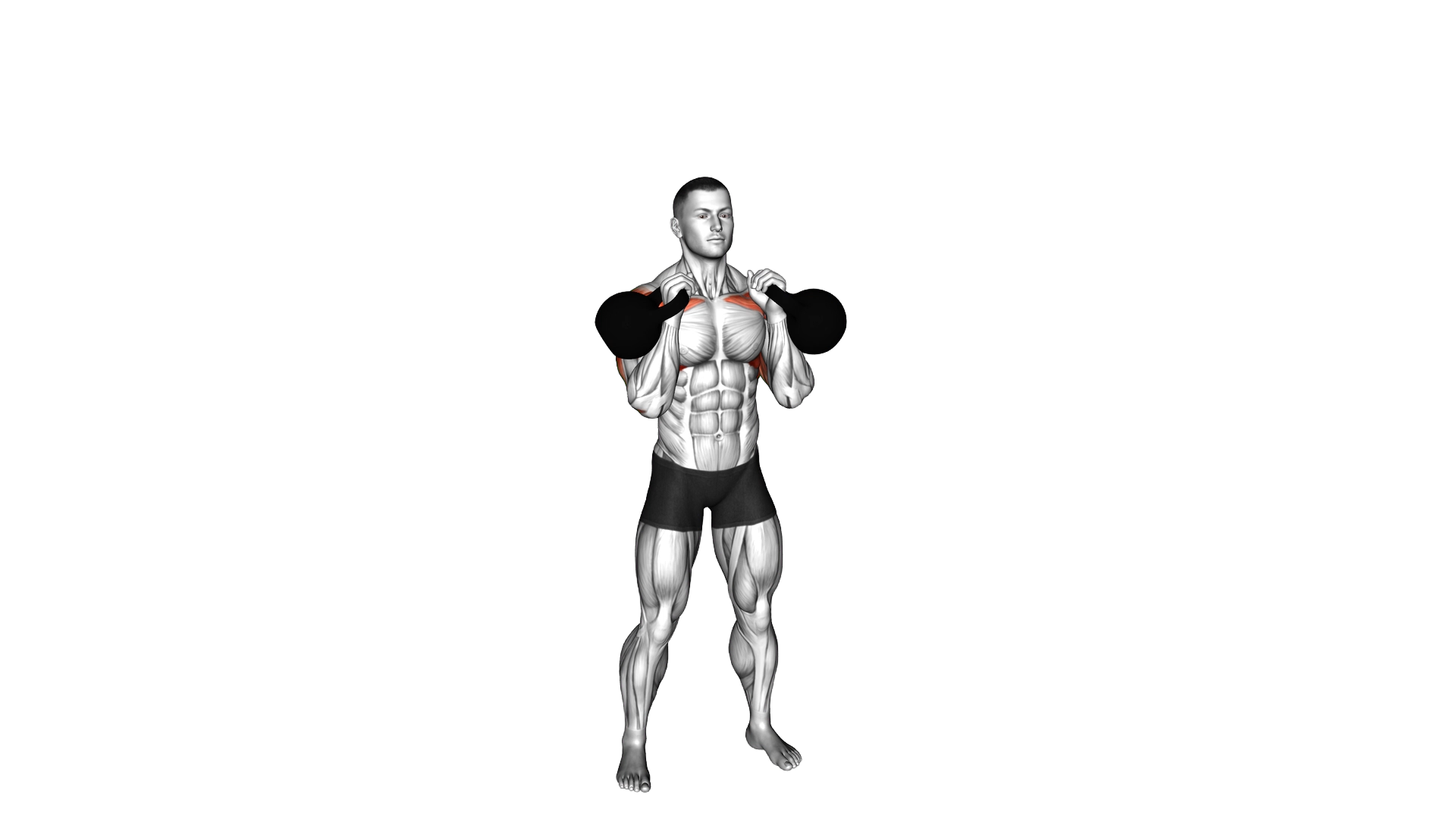 Kettlebell Alternating Press exercise thumbnail