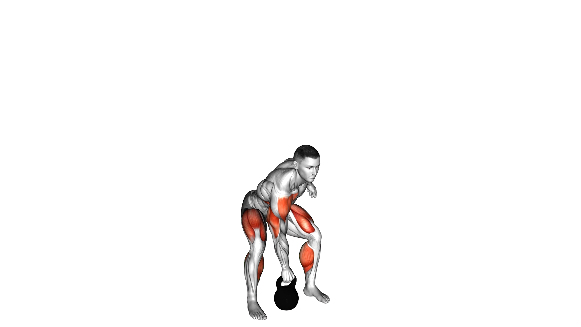 Kettlebell One Arm Clean and Jerk exercise thumbnail