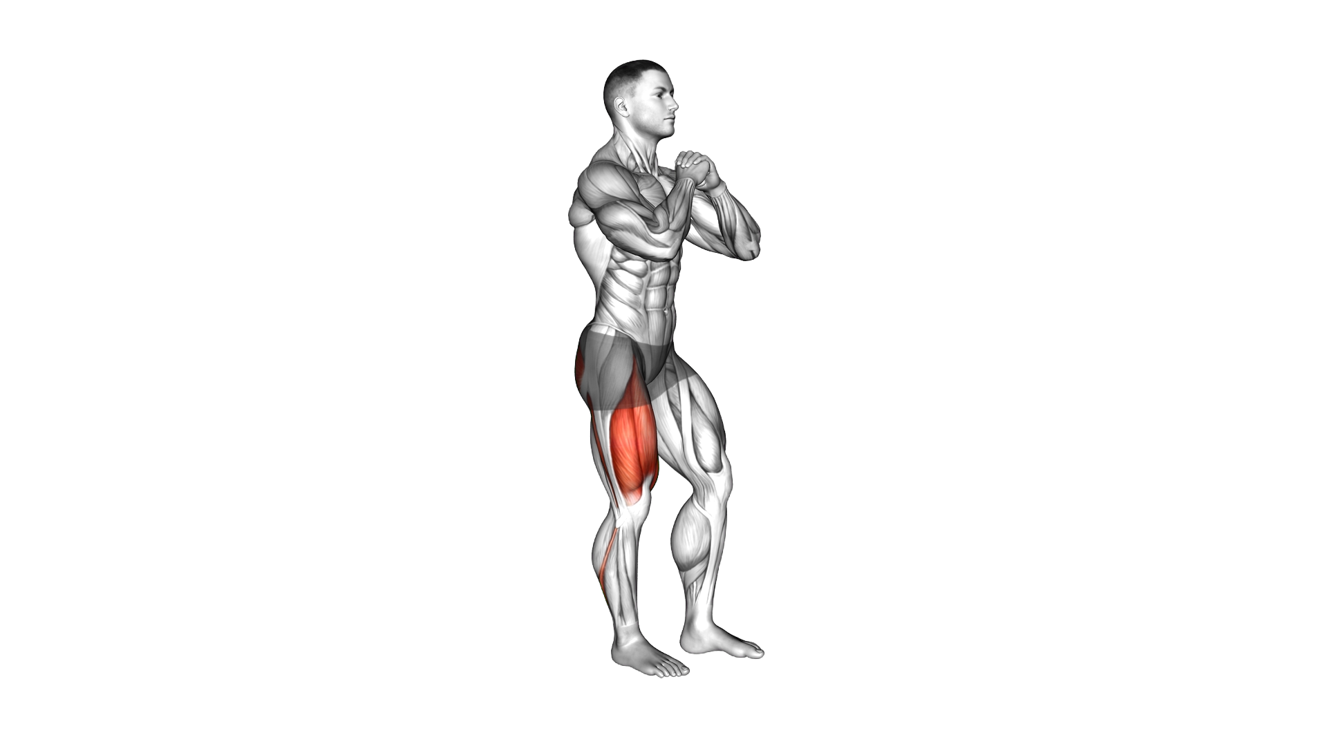 Isometric 90 degrees Pistol Squat exercise demonstration