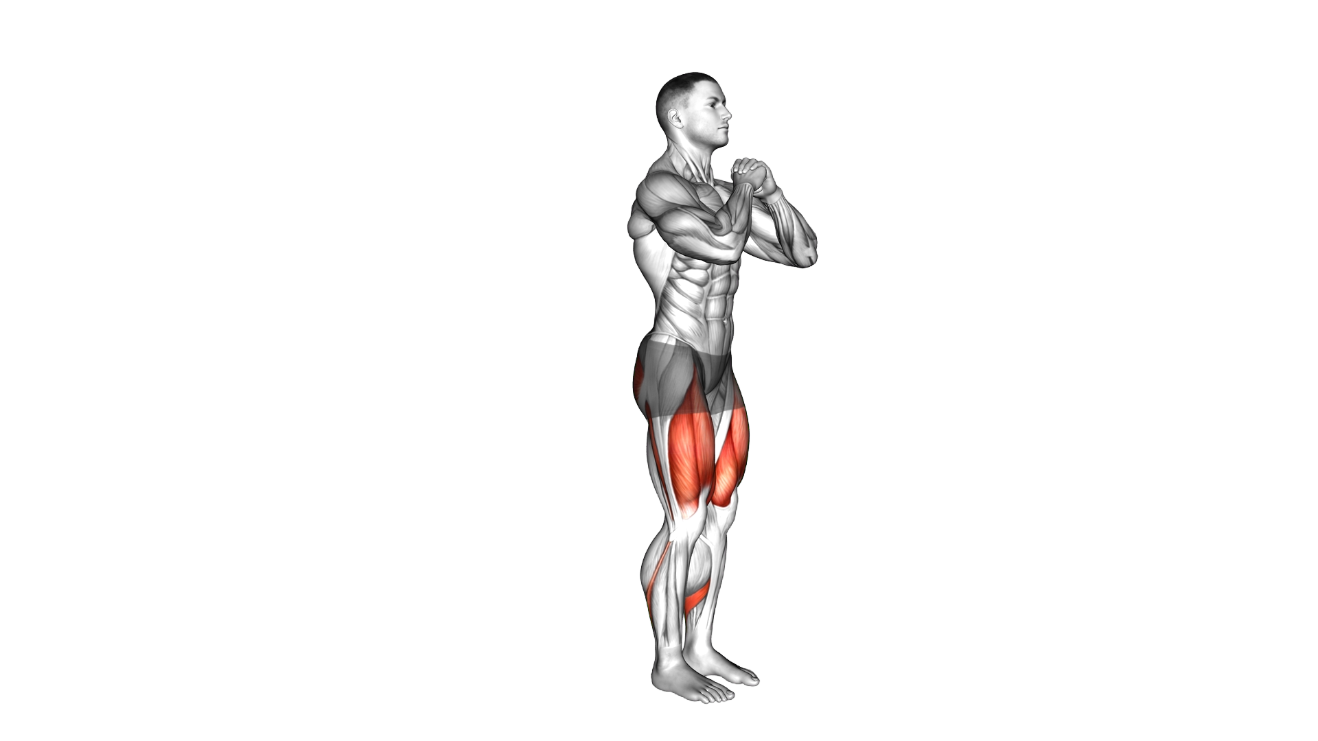 Bodyweight Narrow Squat Lunge exercise demonstration