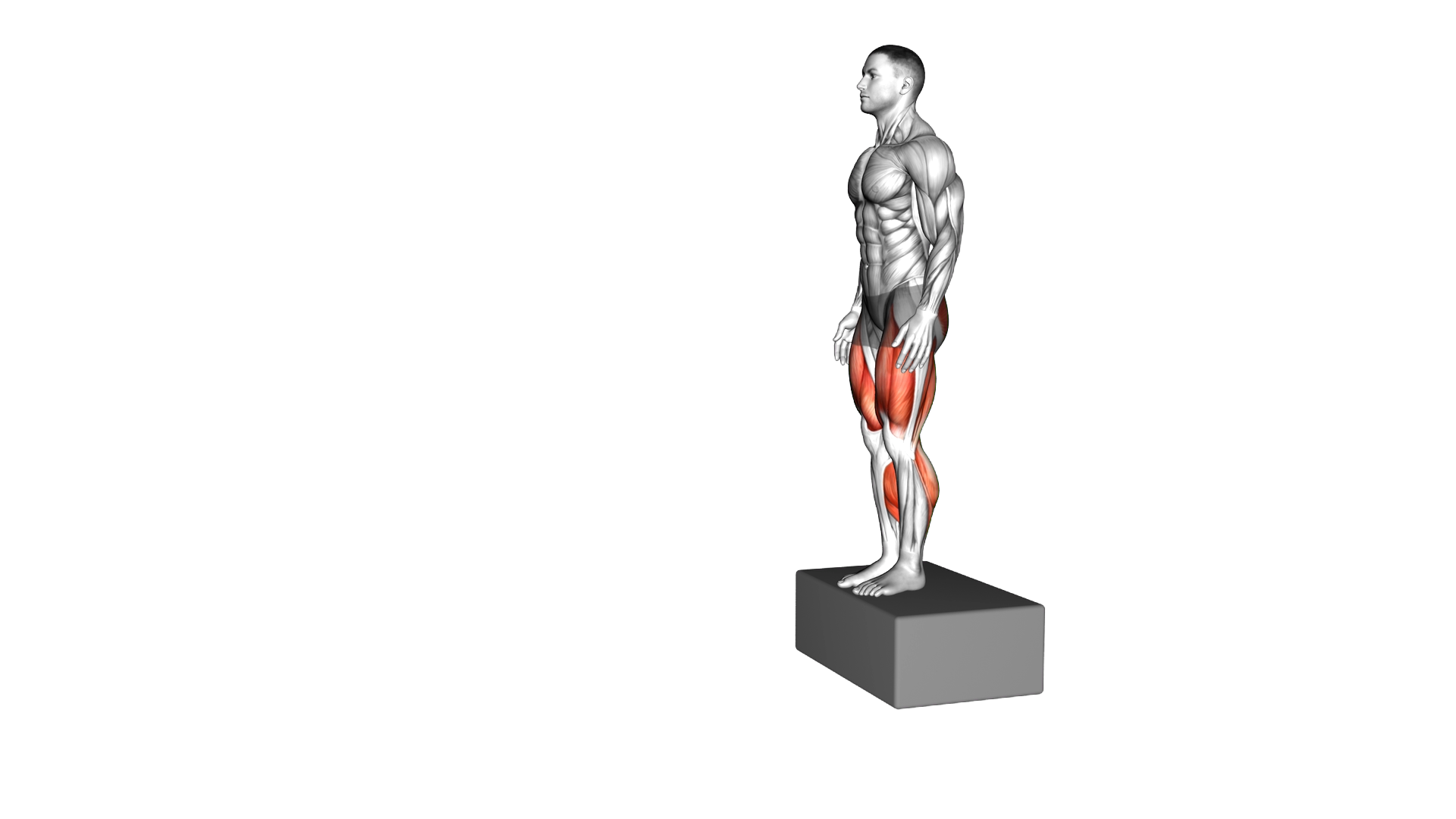 Box Jump Drop 2 Foot Land Diagonal Jump exercise demonstration