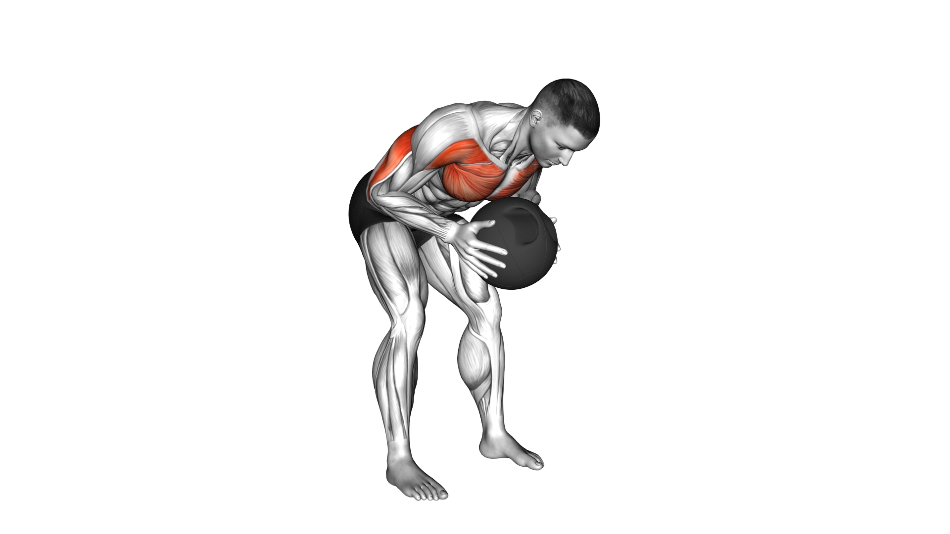 Medicine Ball Horizontal Smash exercise demonstration