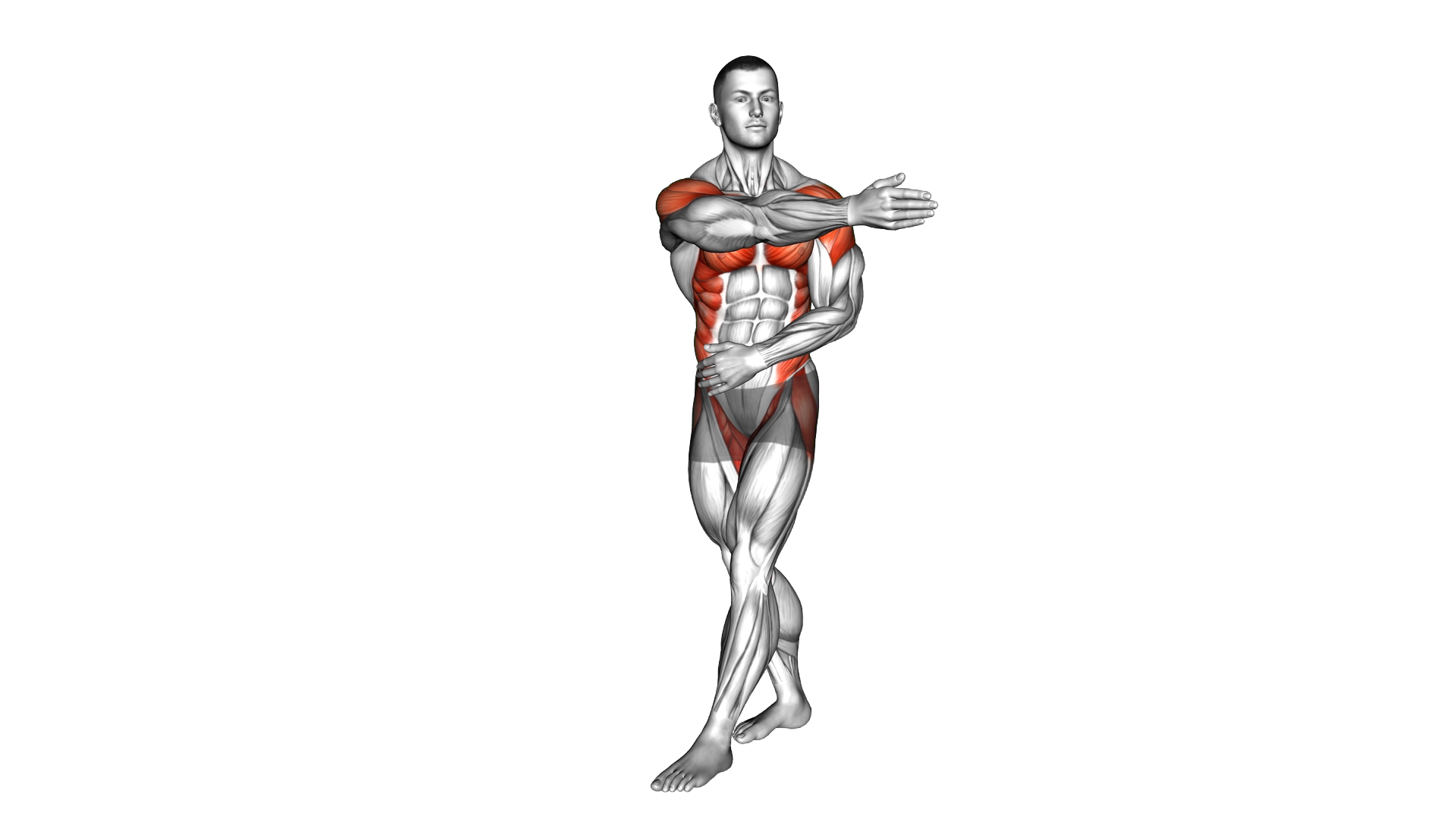 Standing Spine Rotation Chest Opener exercise demonstration