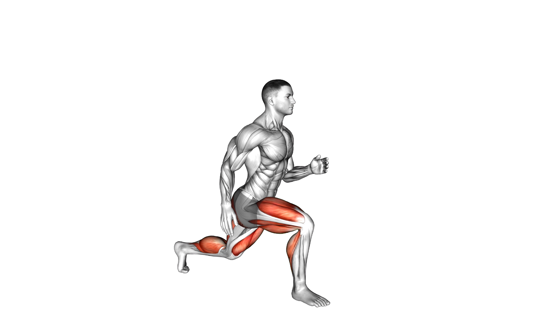 Jump Split exercise demonstration