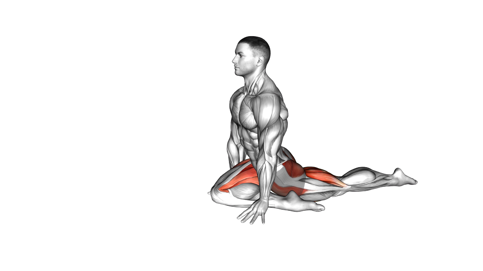 Pigeon Hip Stretch exercise demonstration
