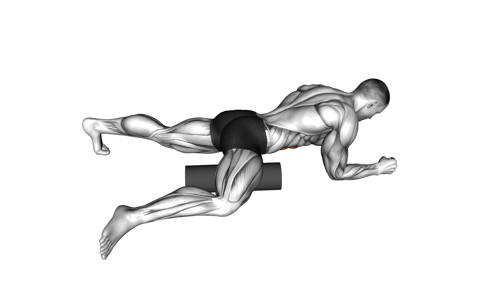 Roll Hip Stretch exercise demonstration