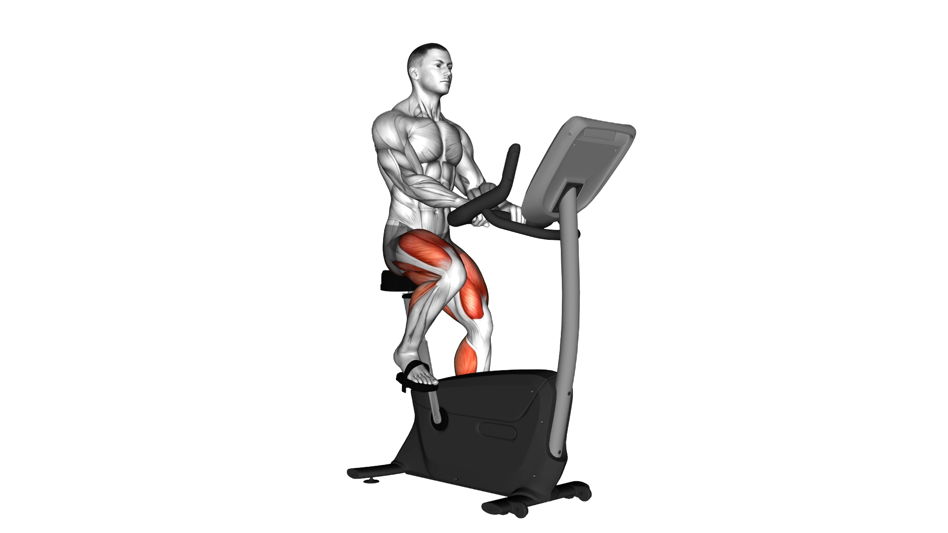 Stationary Bike Run exercise demonstration