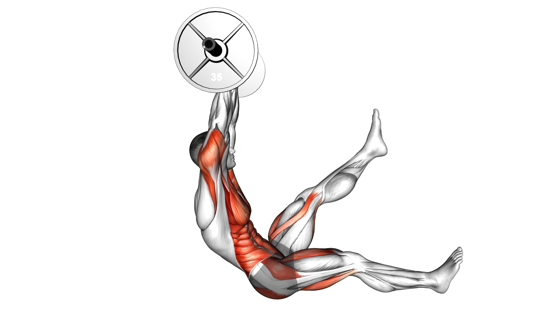 Barbell Sitted Alternate Leg Raise exercise demonstration