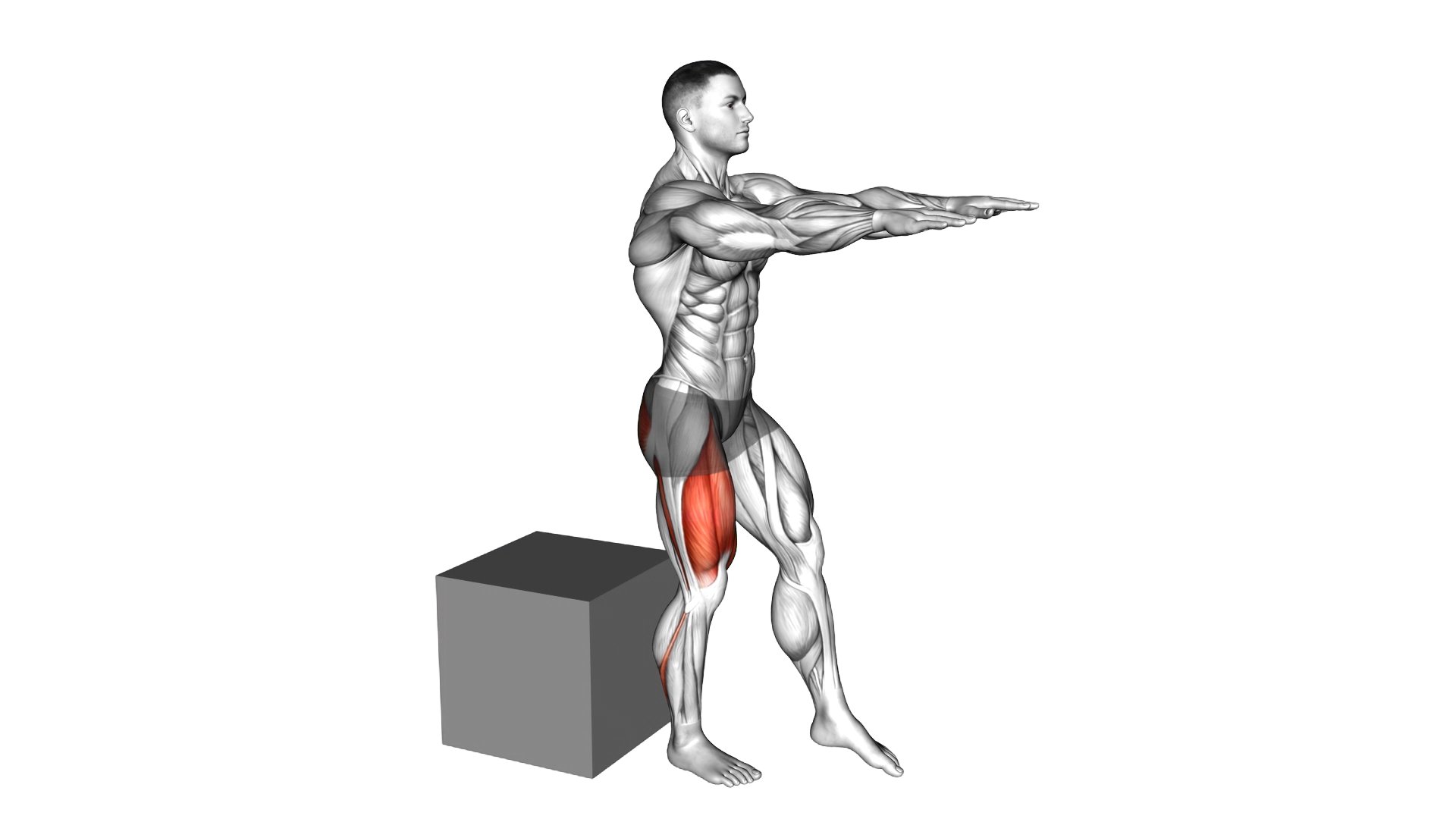 Pistol Squat to Box exercise thumbnail