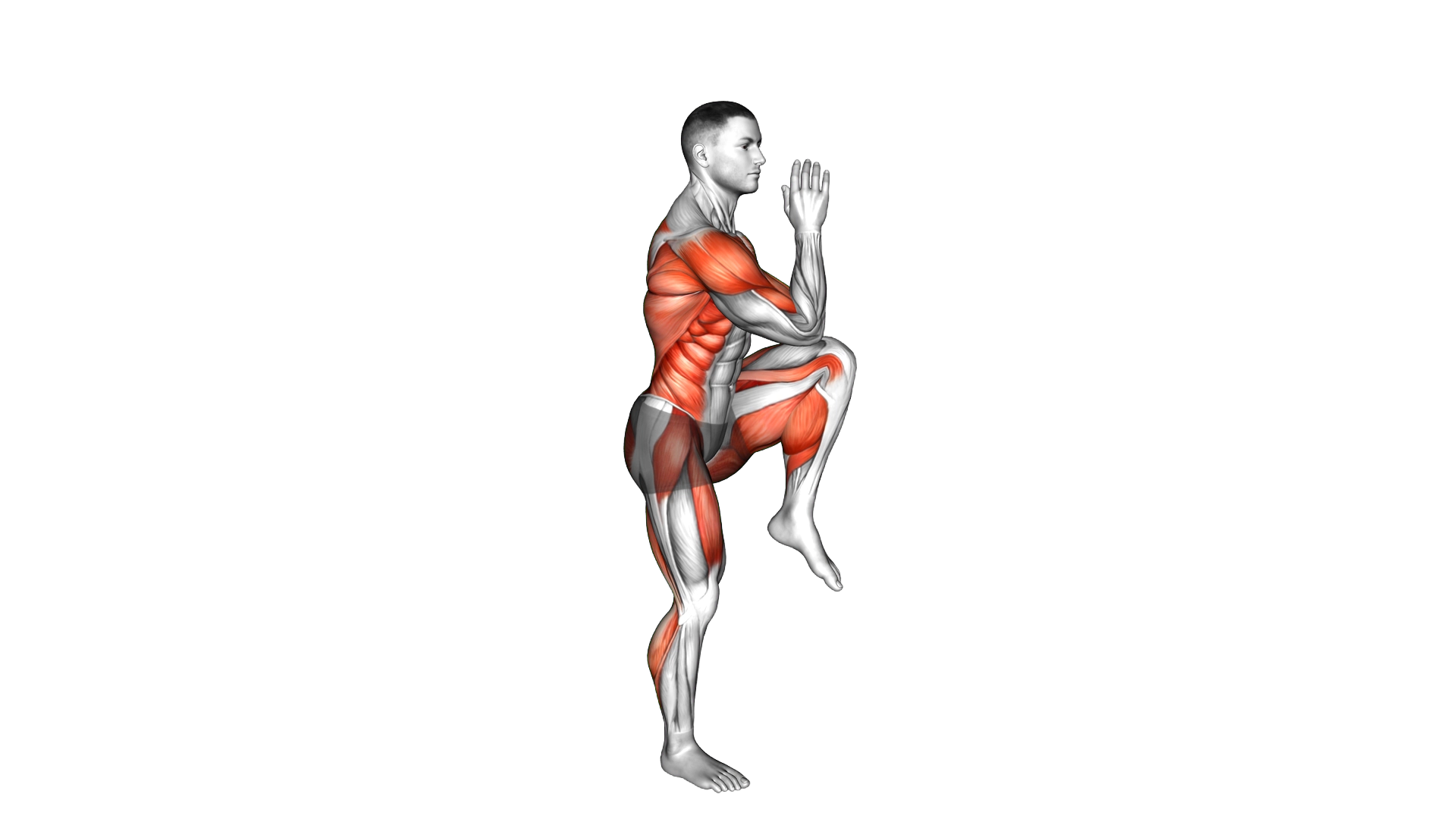 High Knee Skips exercise demonstration