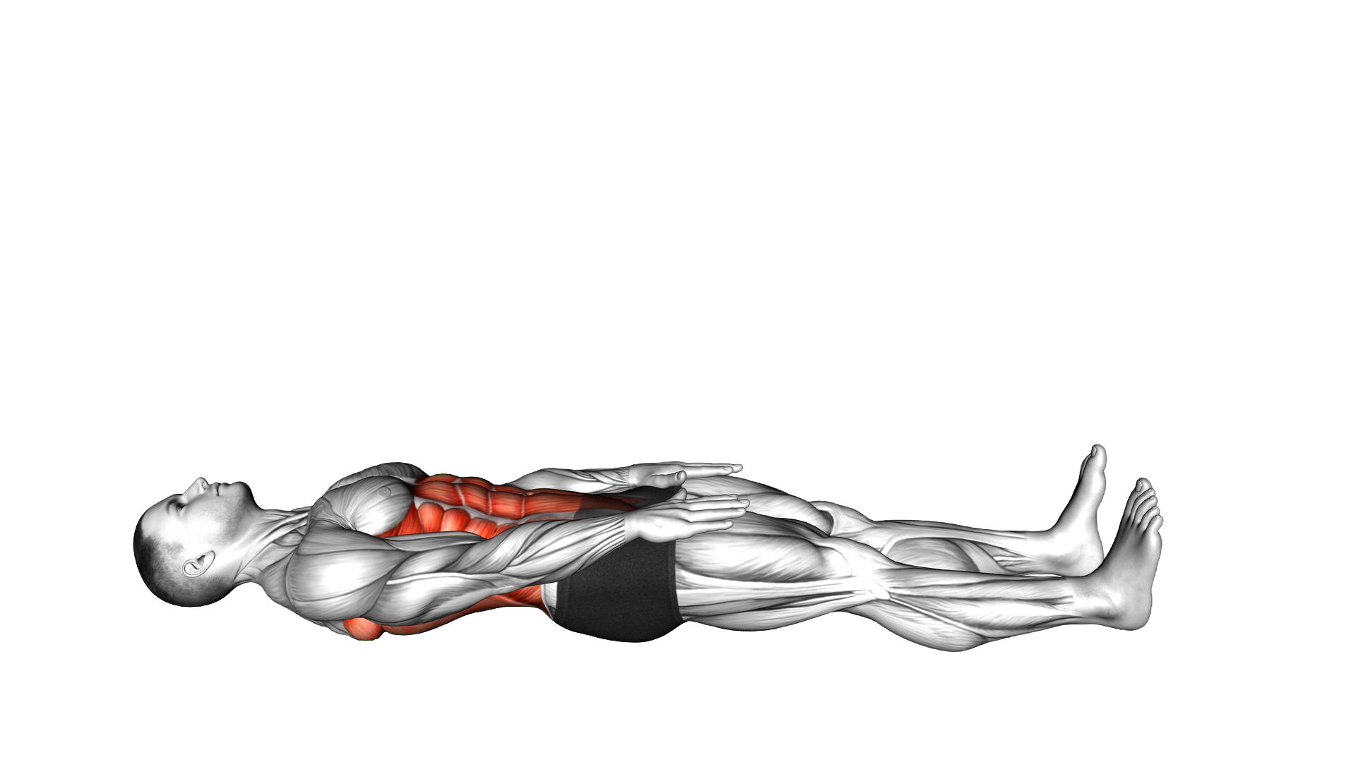Arms Overhead Full Sit up exercise demonstration