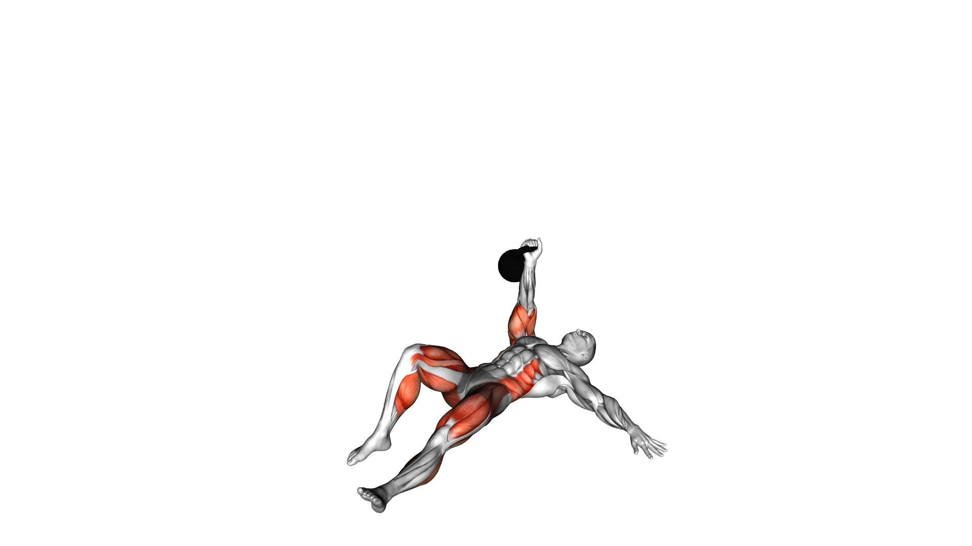 Kettlebell Half Turkish Get Up exercise demonstration
