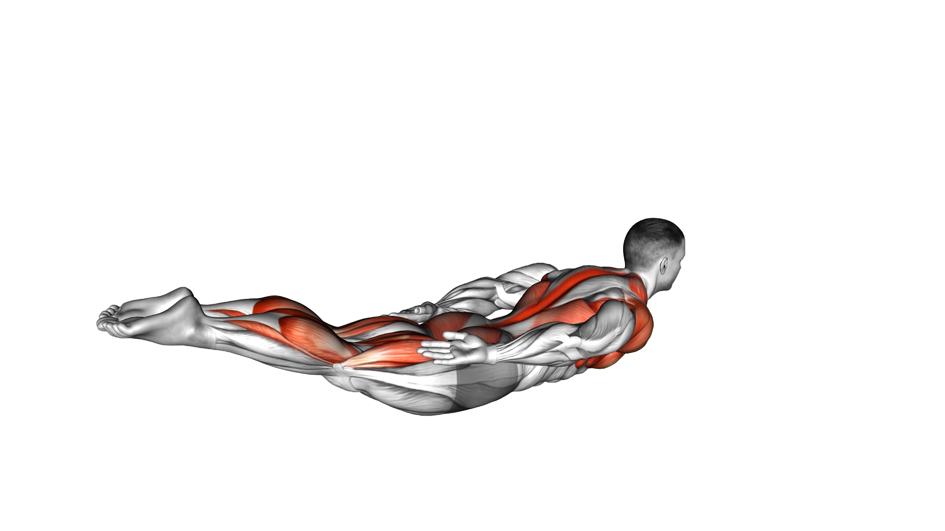 Around the World Superman Hold exercise demonstration