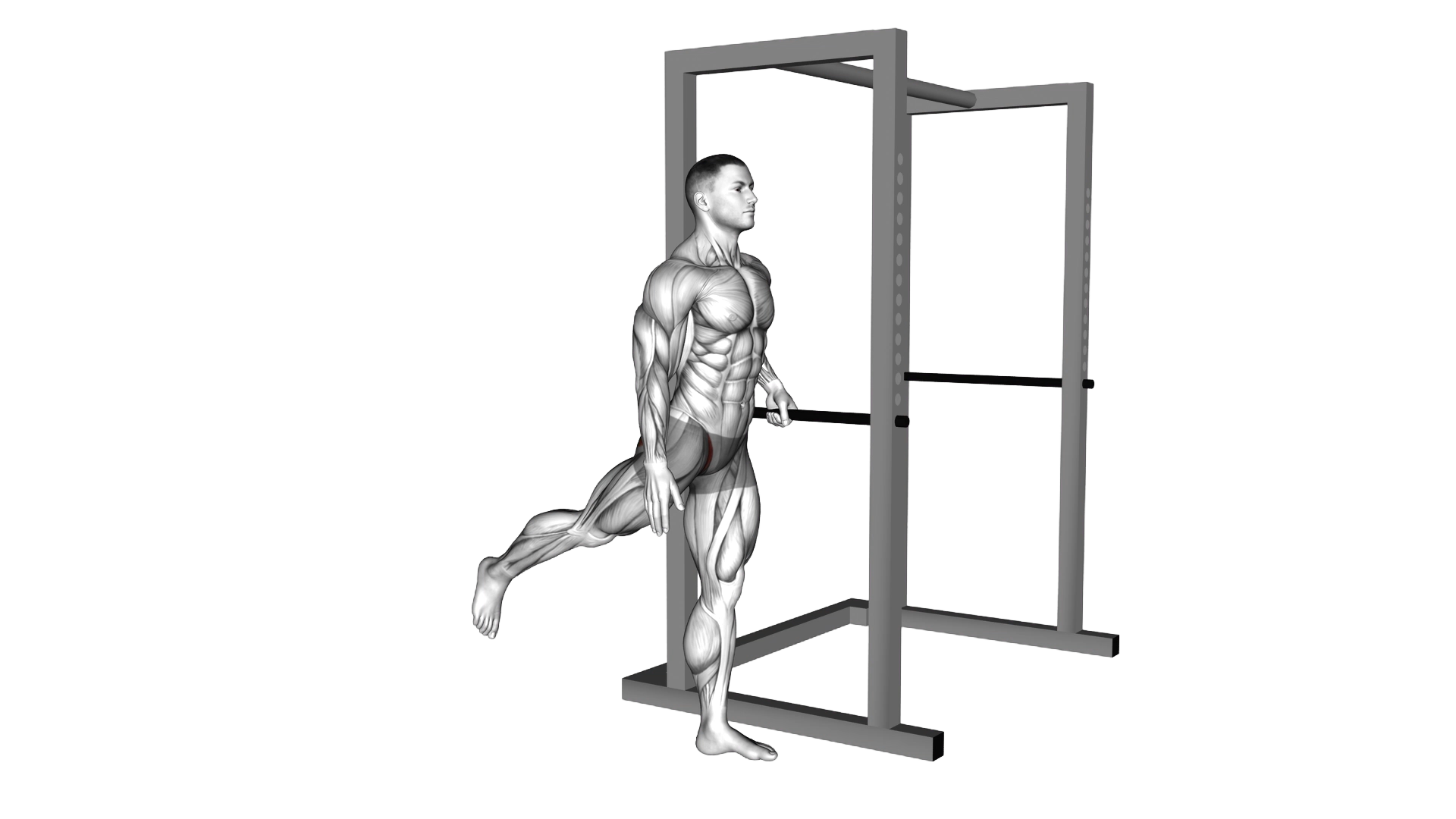 Back Forward Leg Swings exercise demonstration