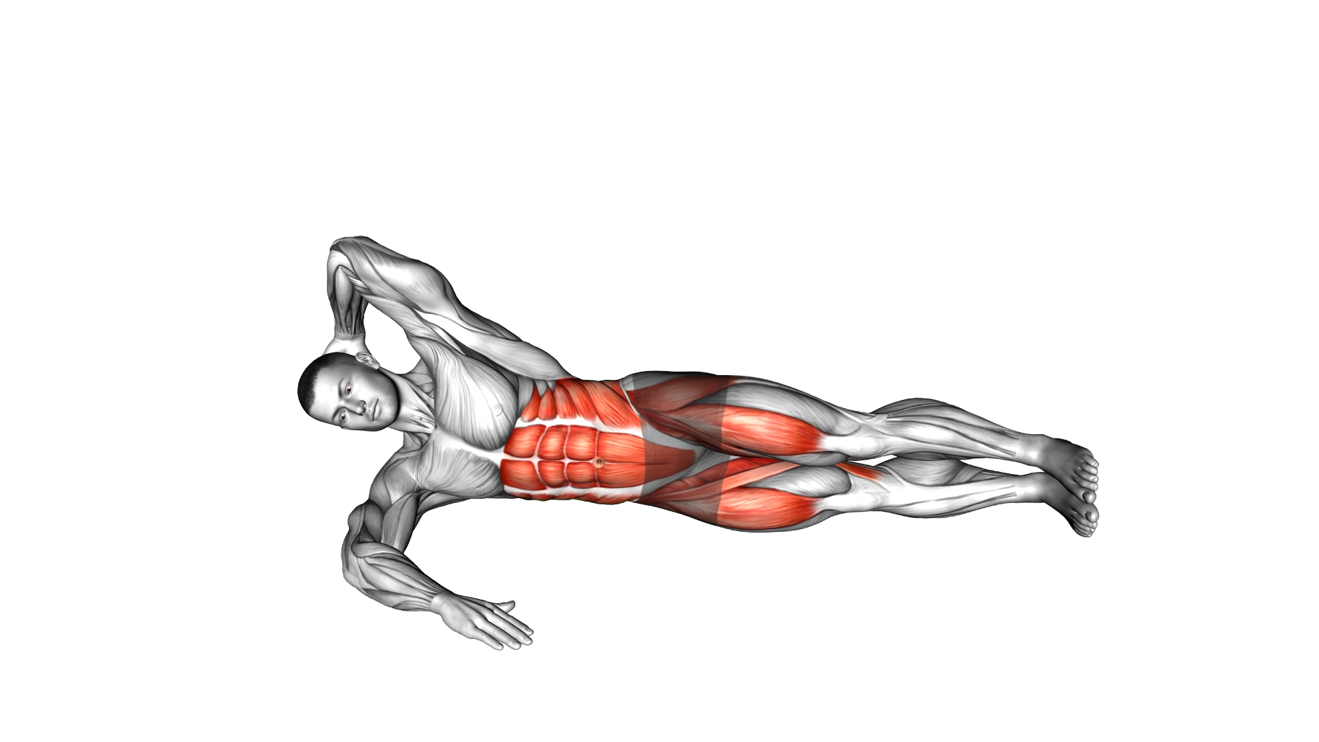 Oblique V up on Floor exercise demonstration