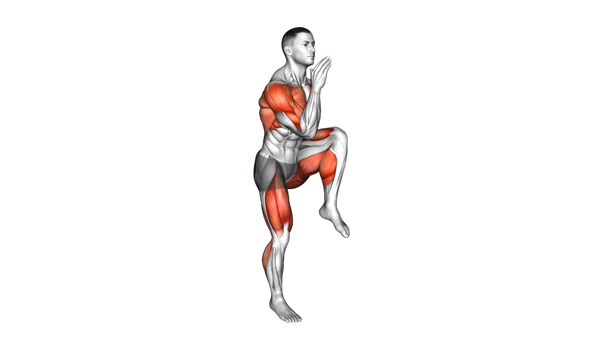 High Knee Sprints exercise demonstration