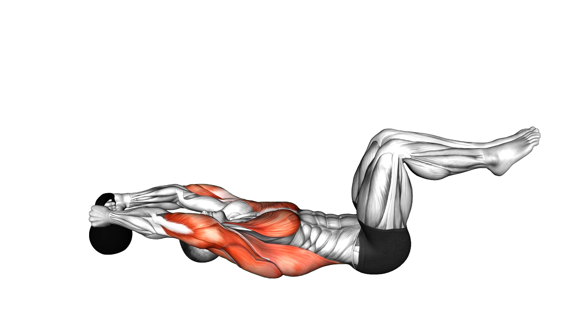 Kettlebell Pullover 3 Month Position exercise demonstration