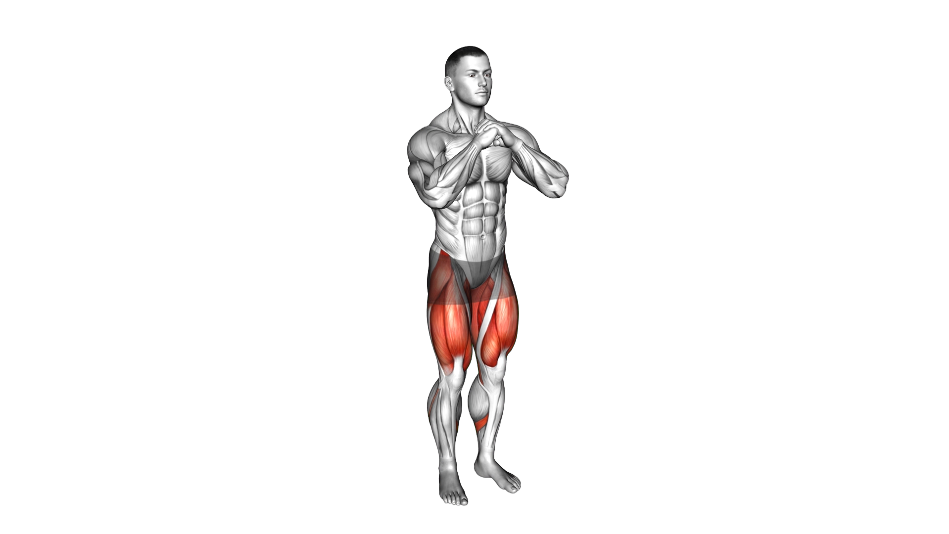 Curtsey Squat exercise demonstration