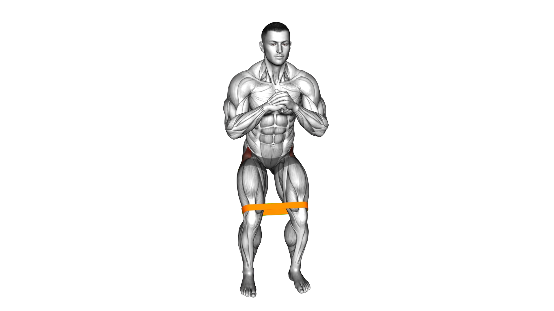Resistance Band Standing Hip Abduction exercise demonstration