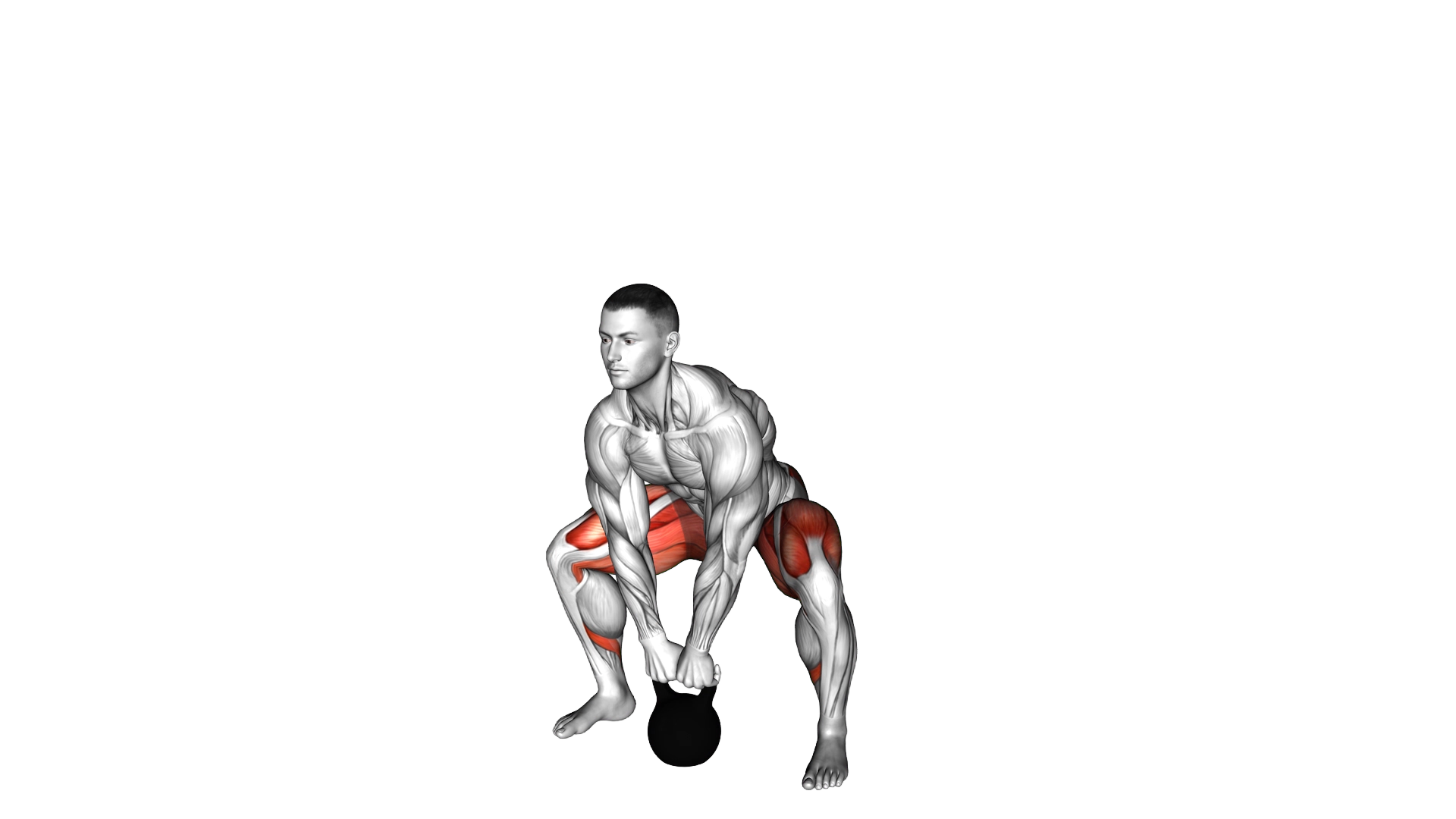 Kettlebell Sumo Deadlift exercise demonstration