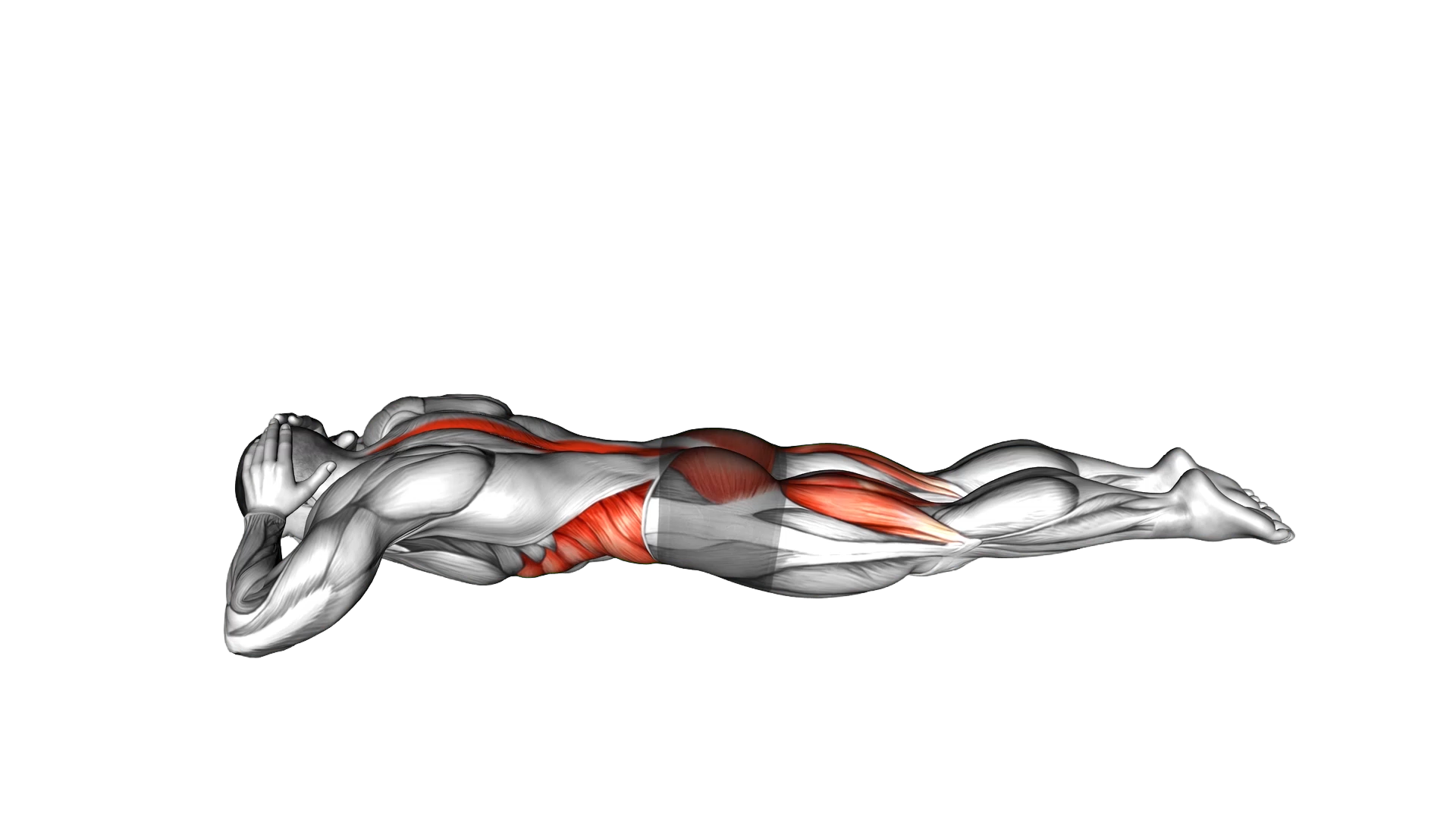 Twist Superman exercise demonstration