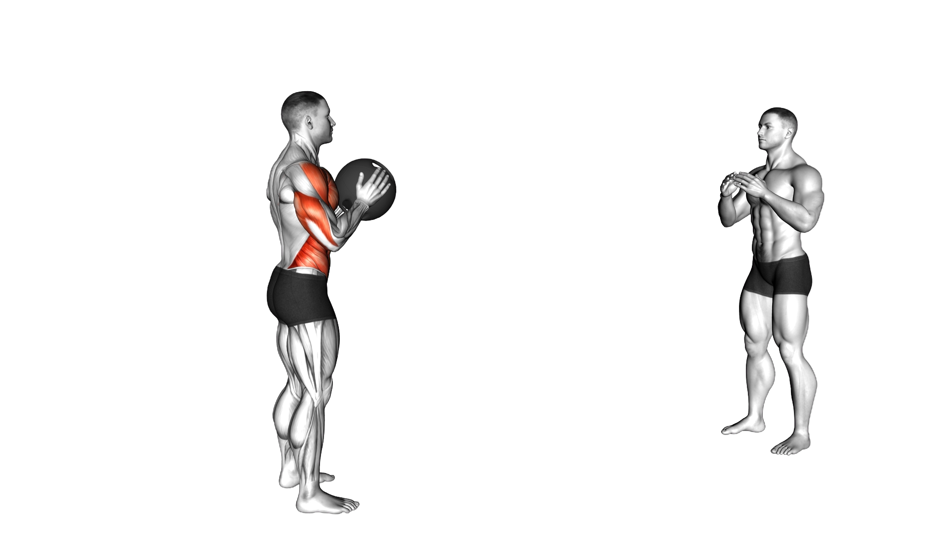 Medicine Ball Overhead Throw exercise demonstration