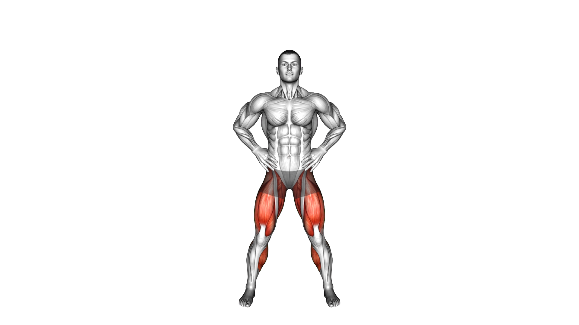 Standing Scissors Jump exercise demonstration