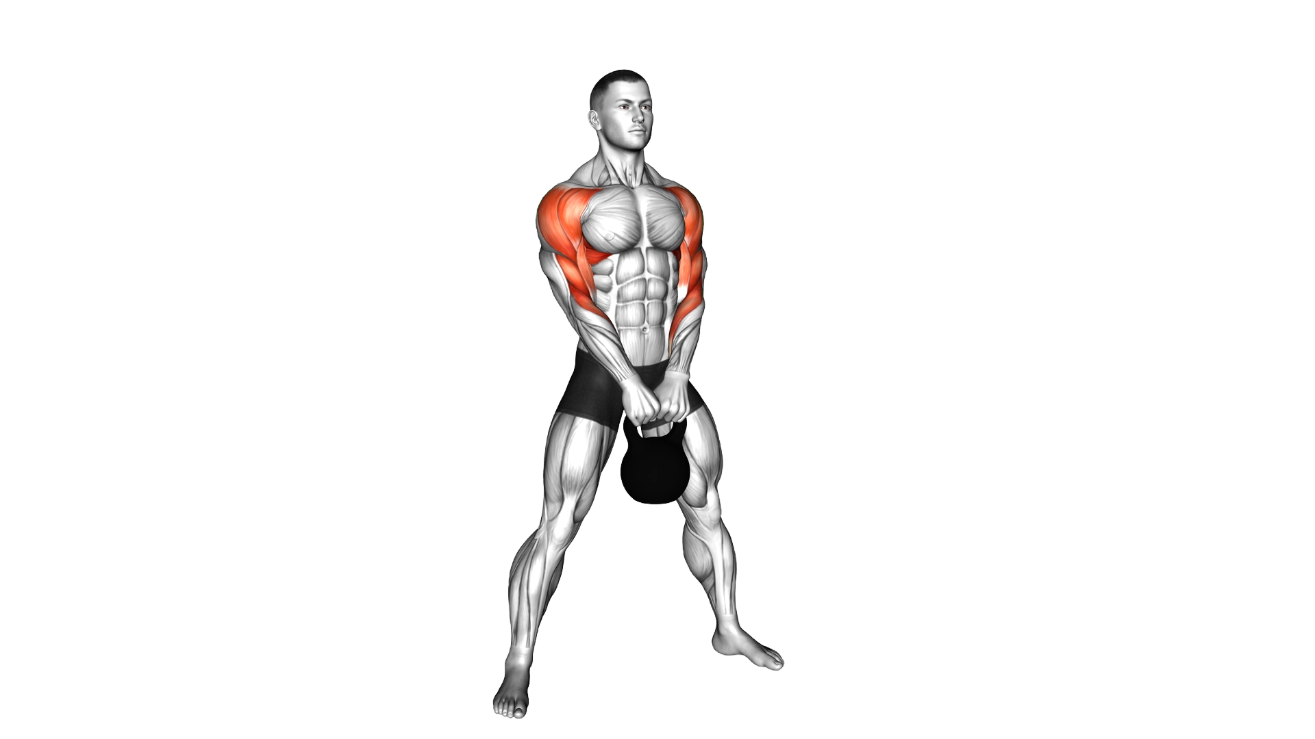 Kettlebell Upright Row exercise demonstration