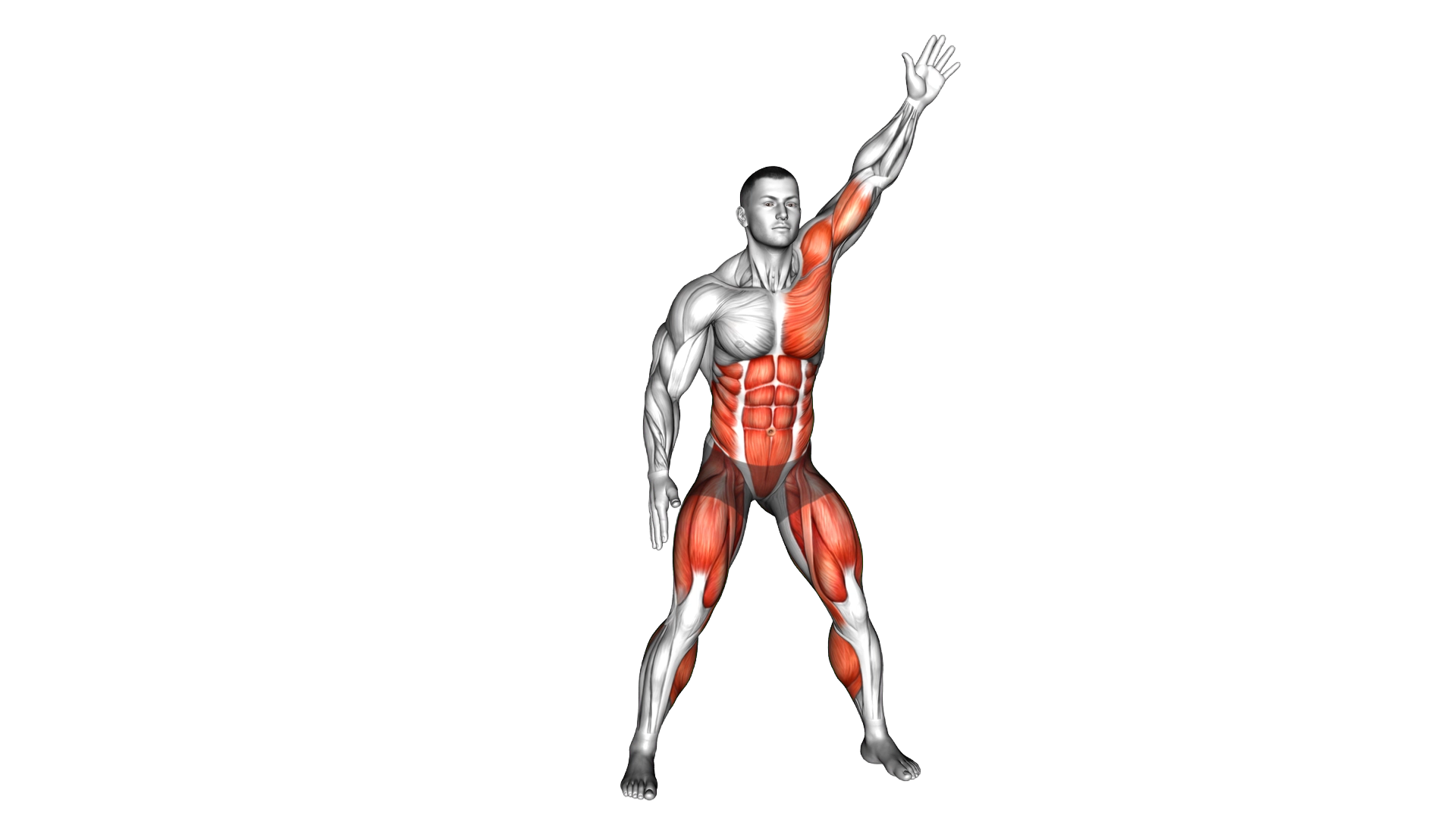 Twisting Knee Thrust exercise demonstration