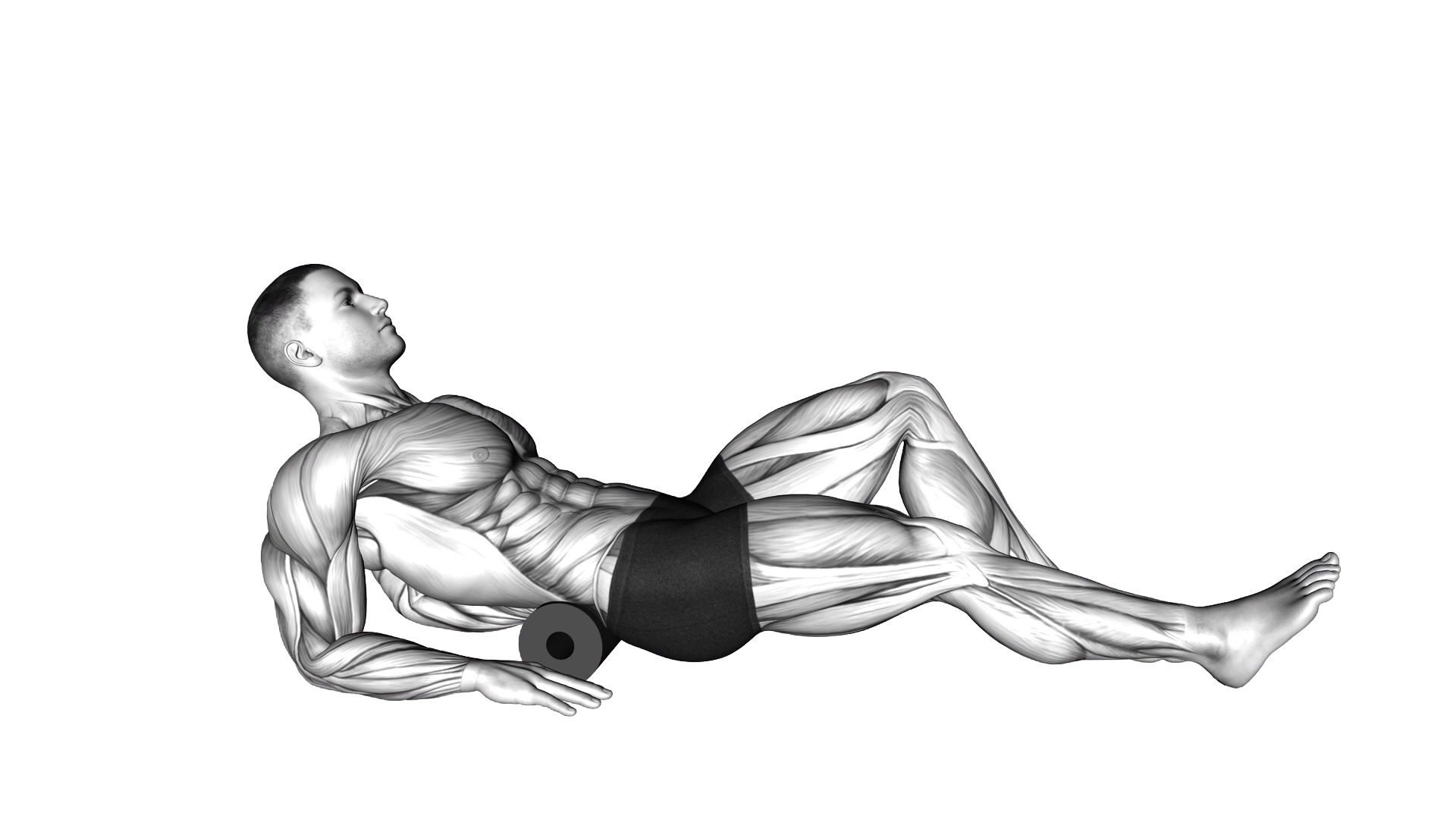 Roll Ball Lower Back exercise demonstration