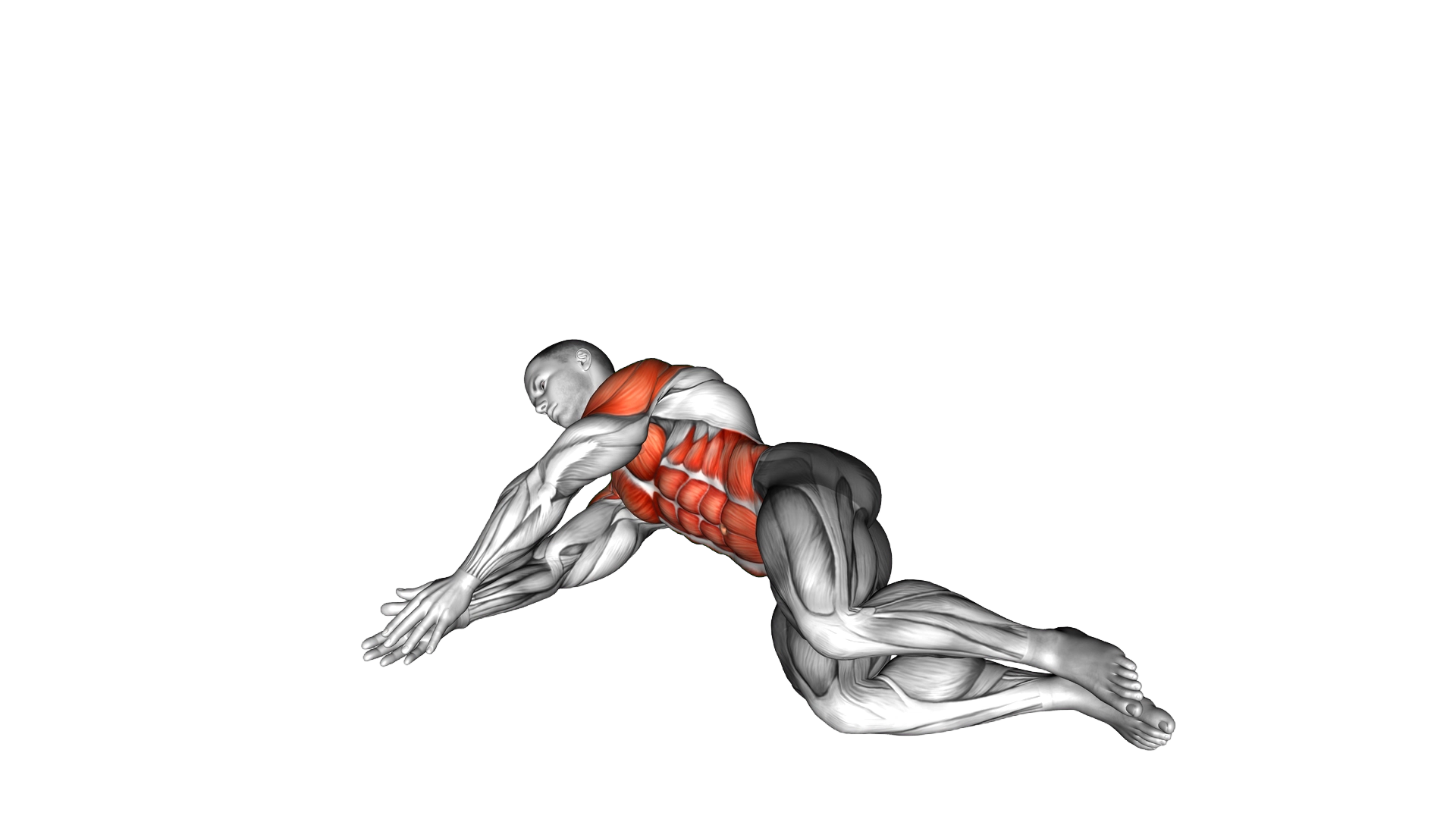 Open Book Stretch exercise demonstration