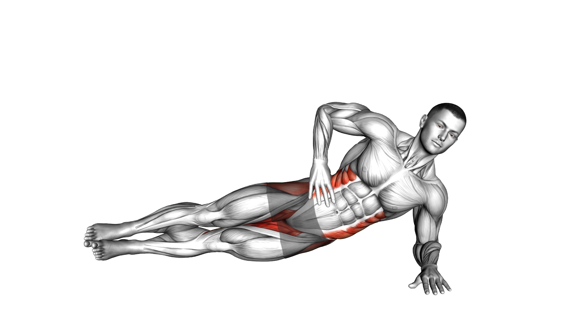 Side Plank Leg Lift exercise demonstration