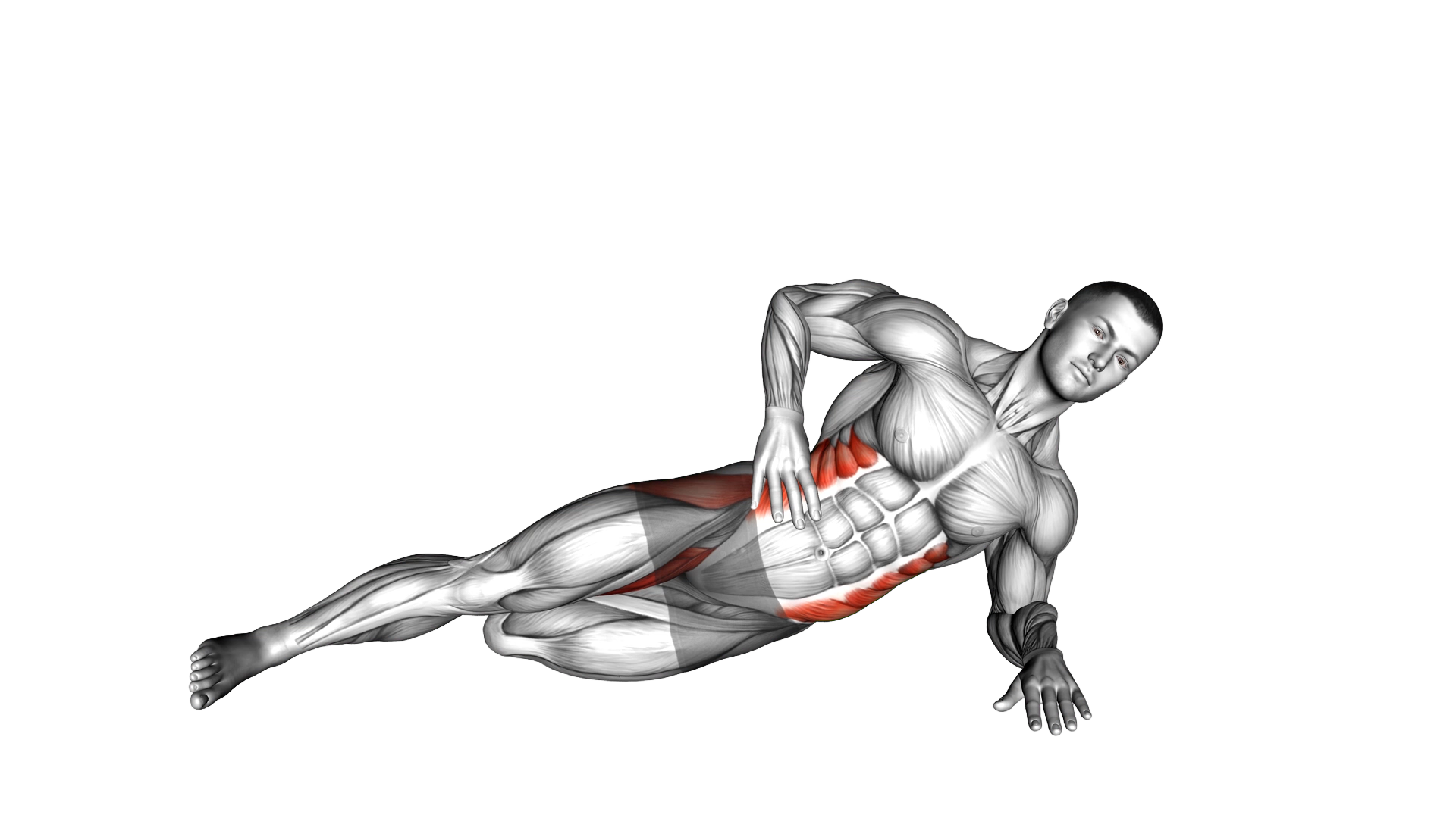 Side Bridge with Bent Leg exercise demonstration