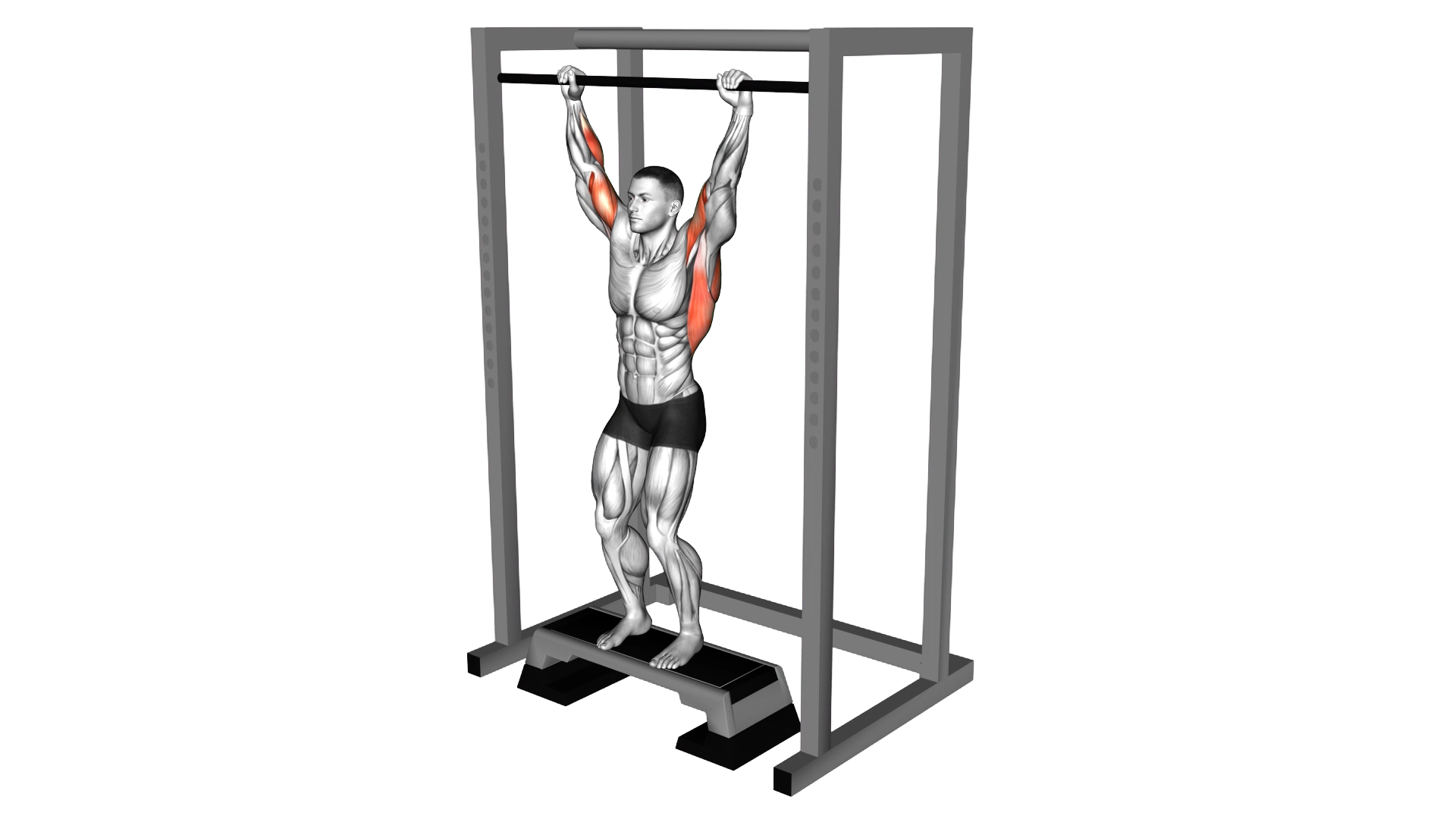 Hangback Bar Stretch exercise demonstration