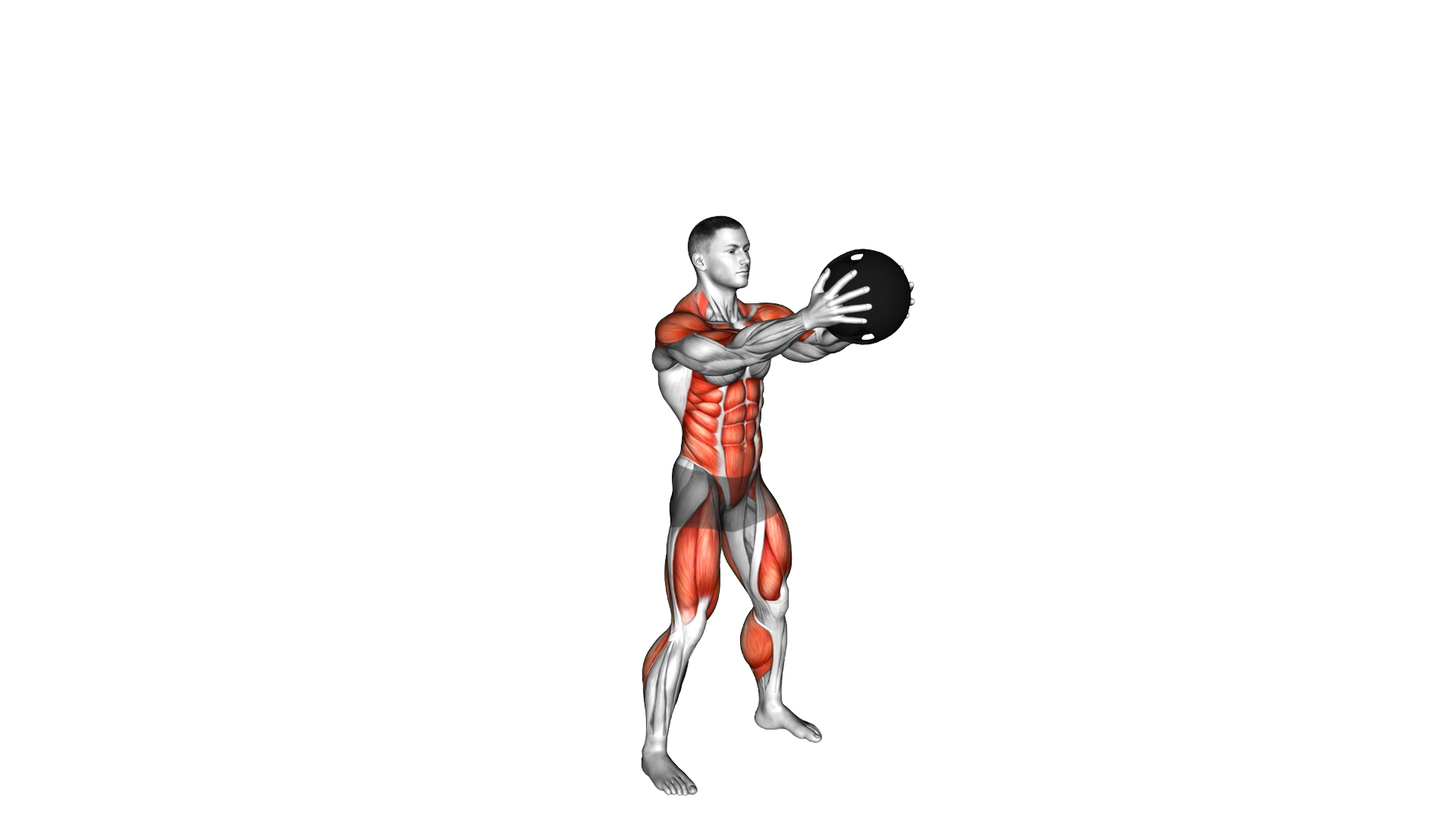 Standing Power Throw exercise demonstration