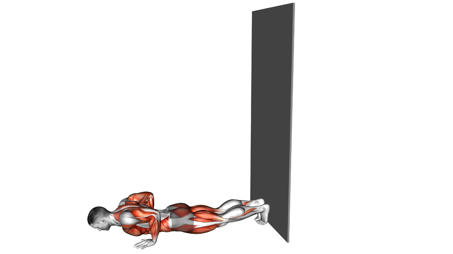 Wall Walks exercise demonstration