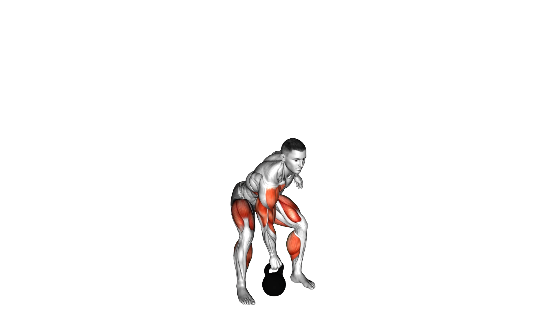 Kettlebell Single Arm Clean and Press exercise demonstration