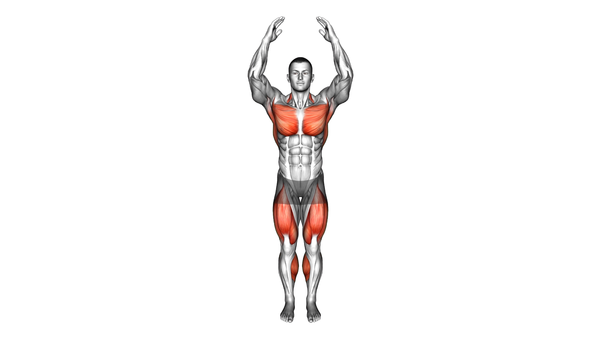 Standing March with Shoulders Extension exercise demonstration