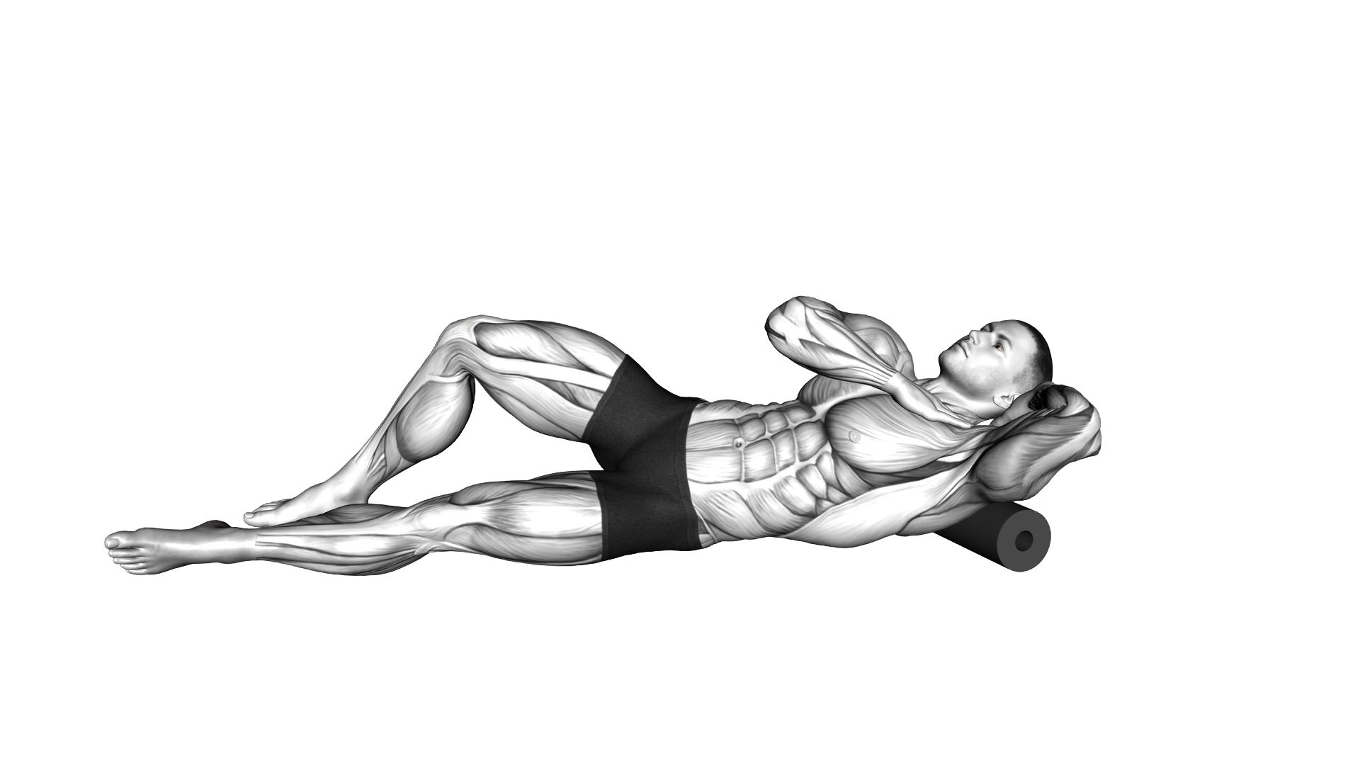Roll Posterior Shoulder Lying on Floor exercise demonstration