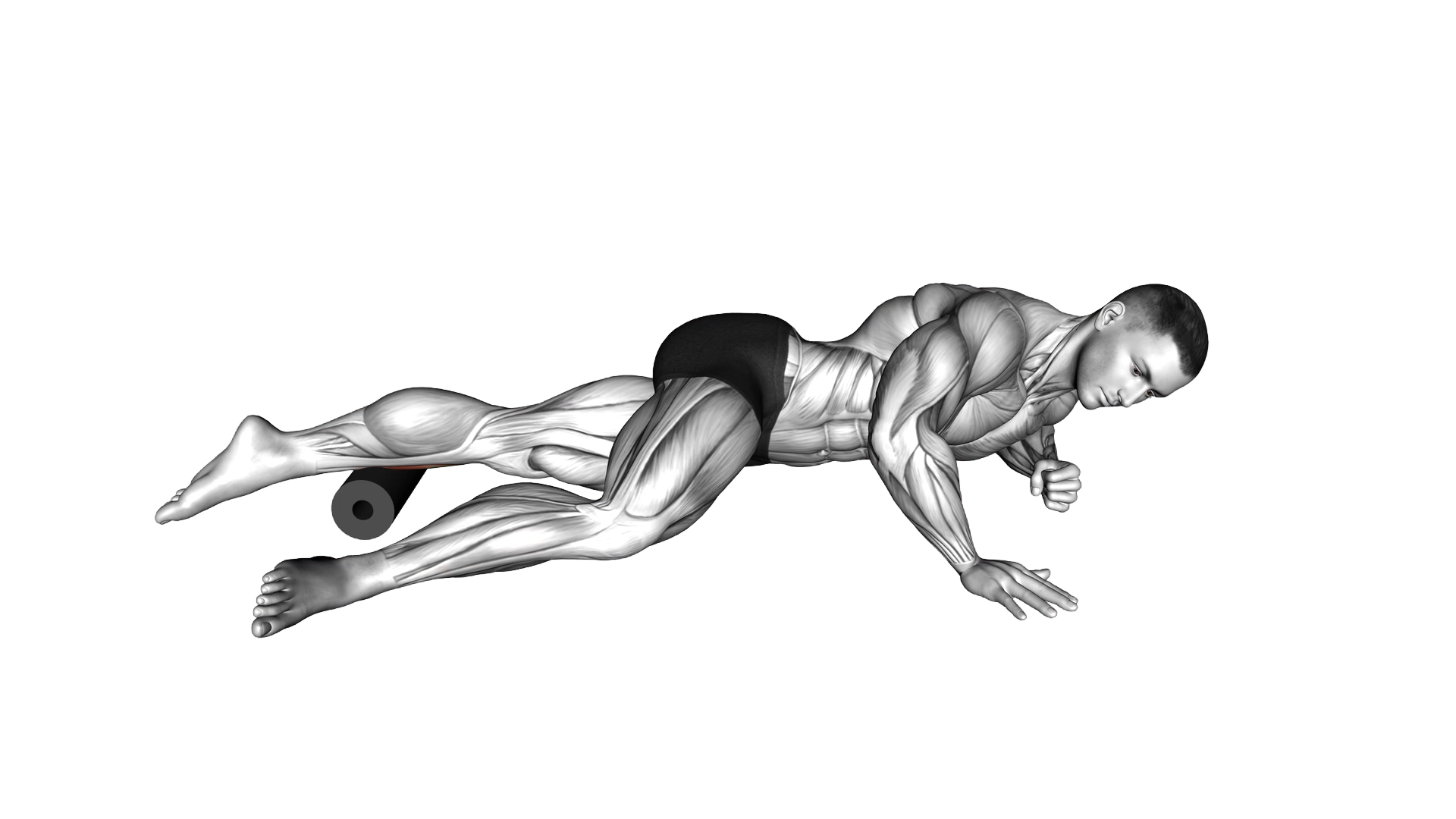 Roll Peroneal (Single Leg) Side Lying on Floor exercise demonstration