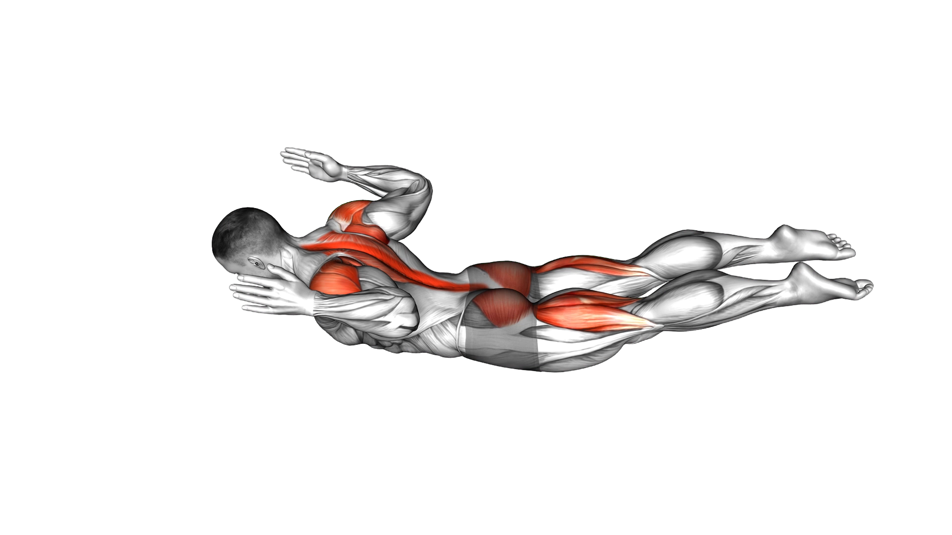 W to Y Superman exercise demonstration