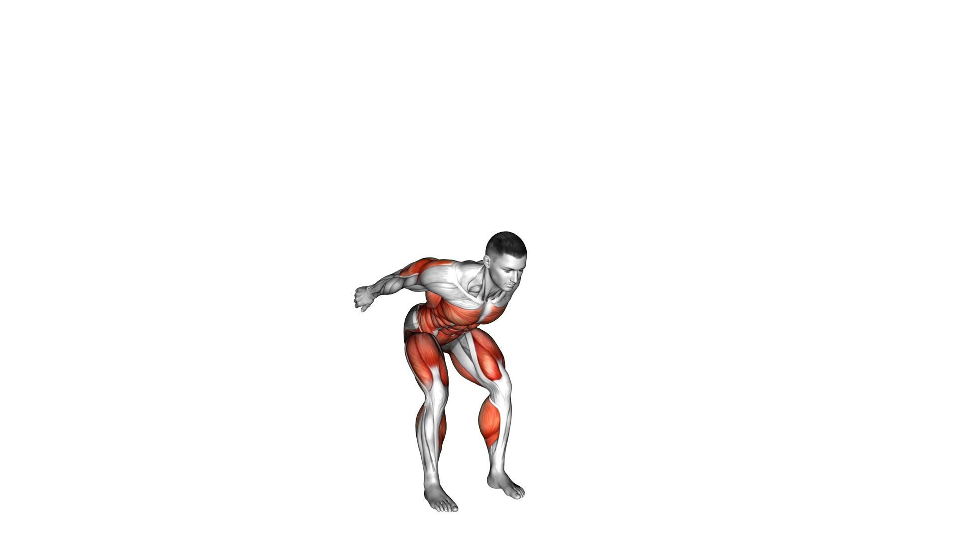 Ski Runners exercise demonstration