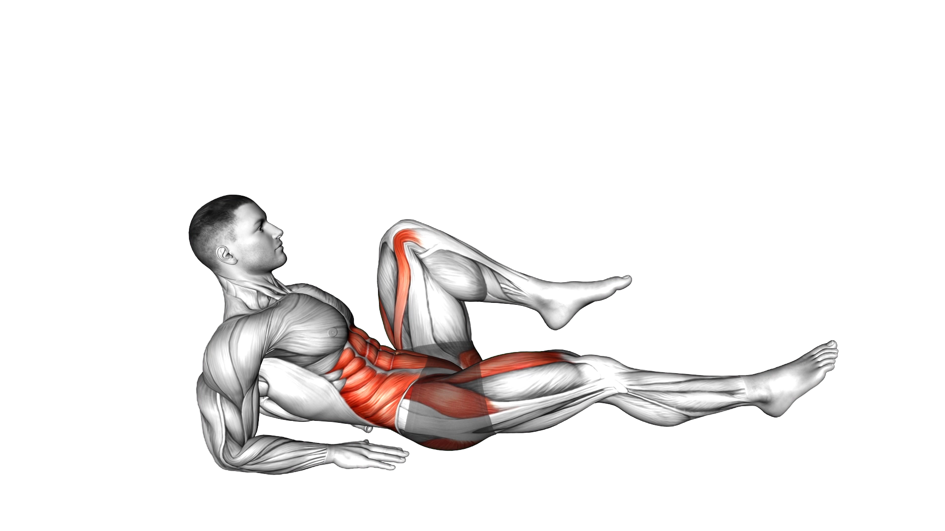 Elevated Cycling exercise demonstration