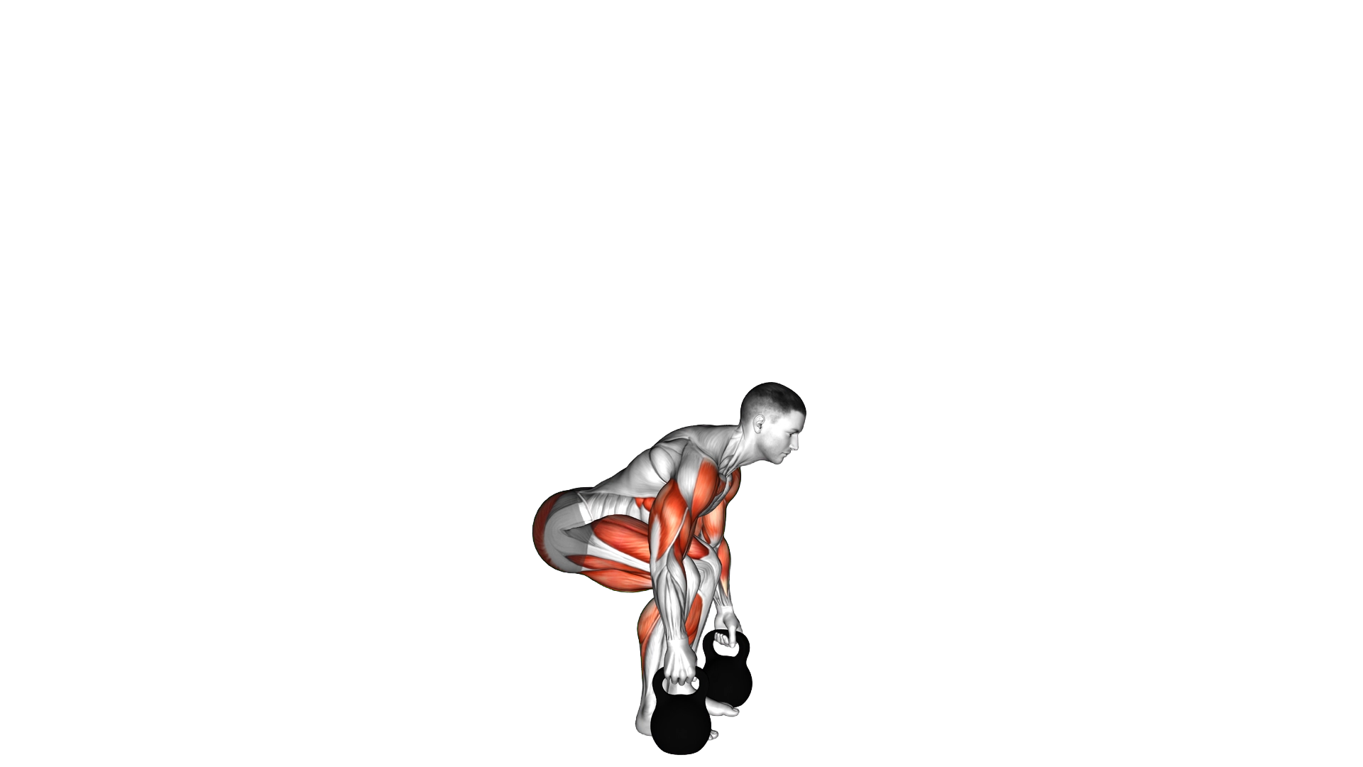 Kettlebell Clean and Press exercise demonstration