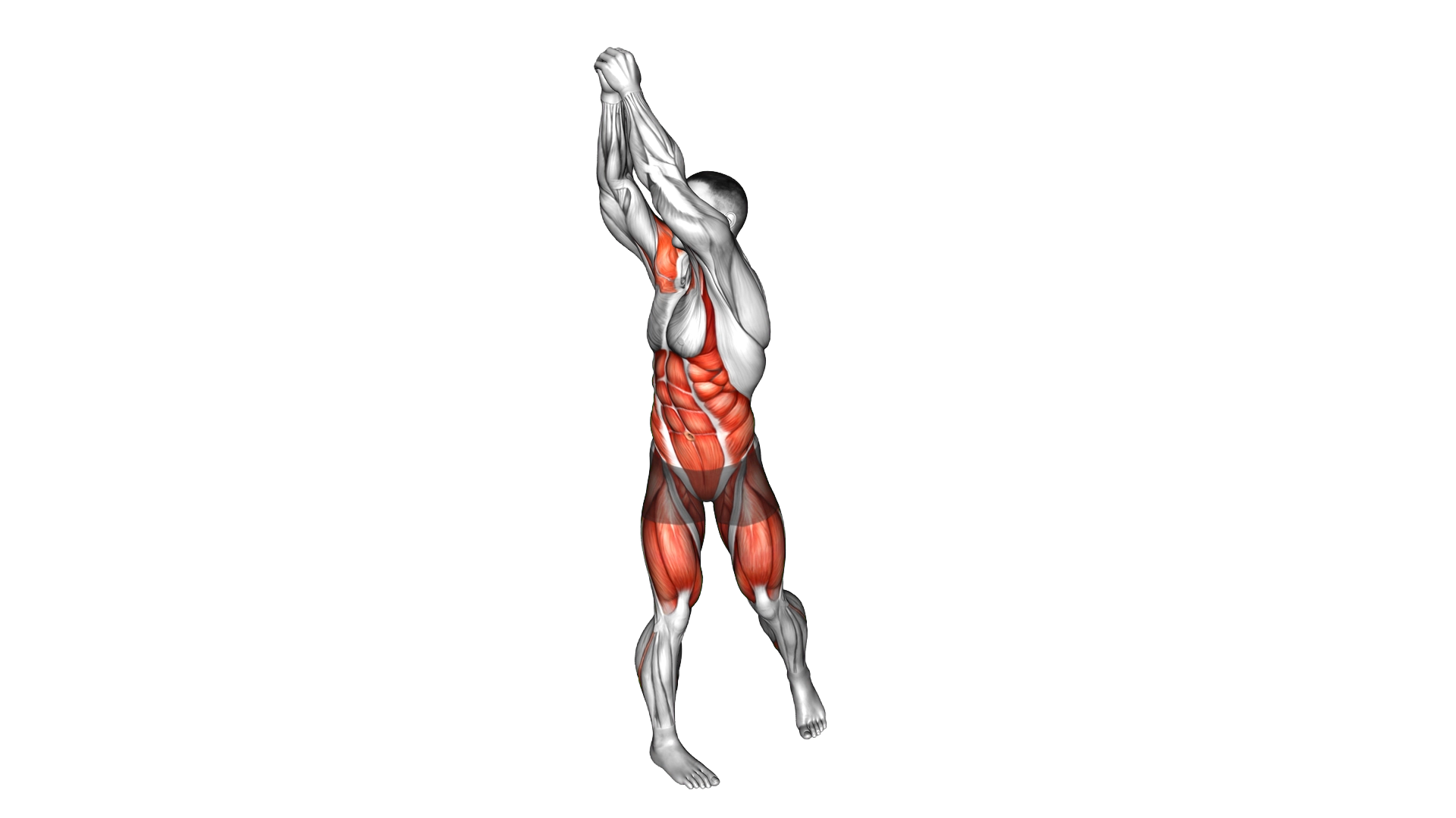 Bodyweight Wood Chop Squat exercise demonstration