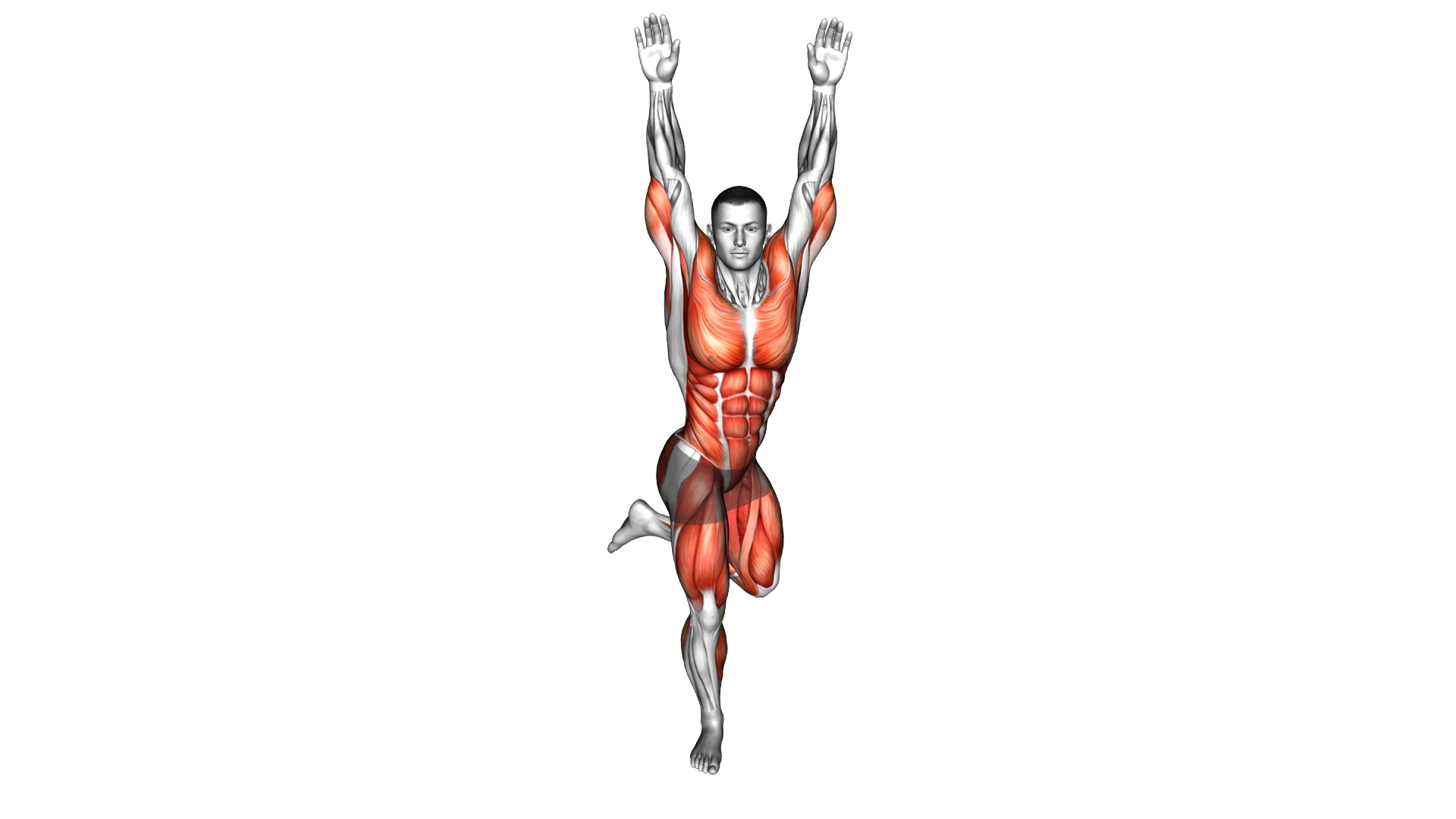 Back Kick Overhead Press exercise demonstration