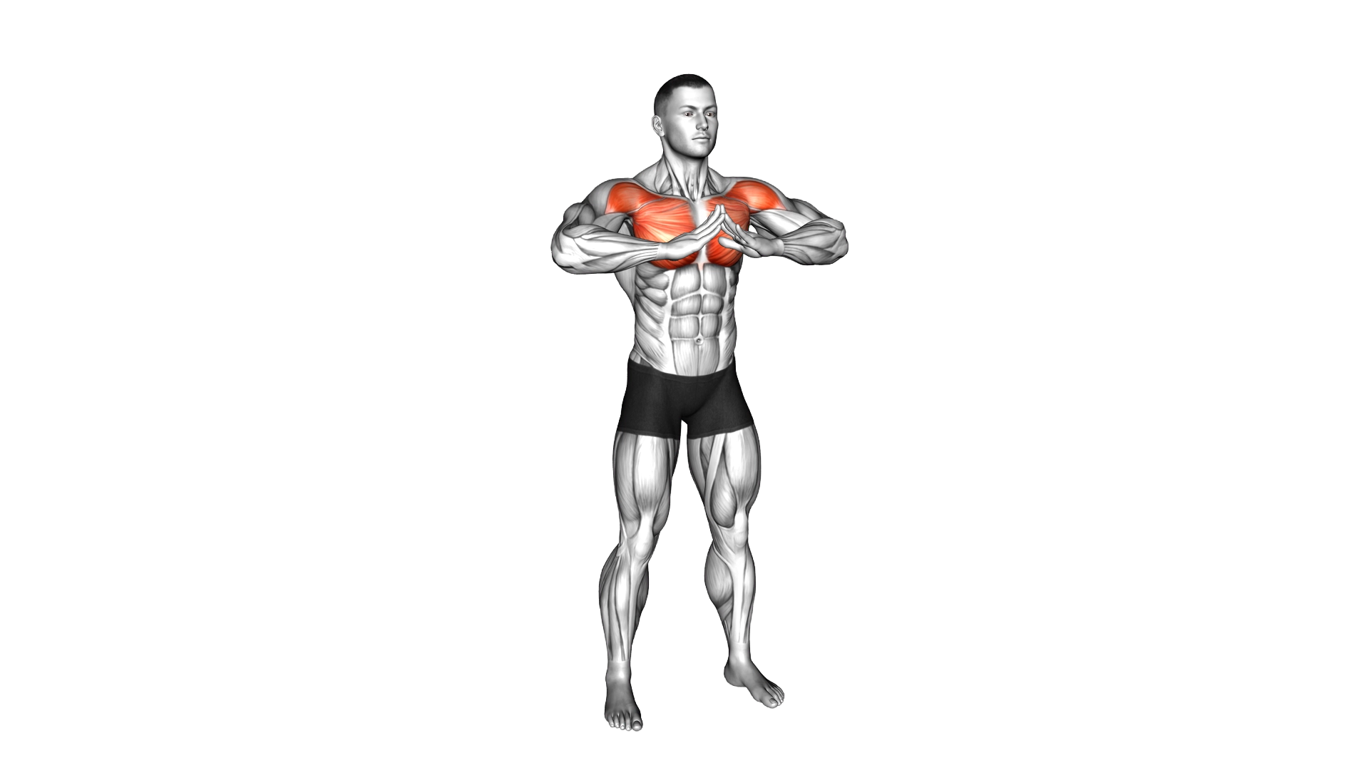 Prayer Chest Squeeze exercise demonstration
